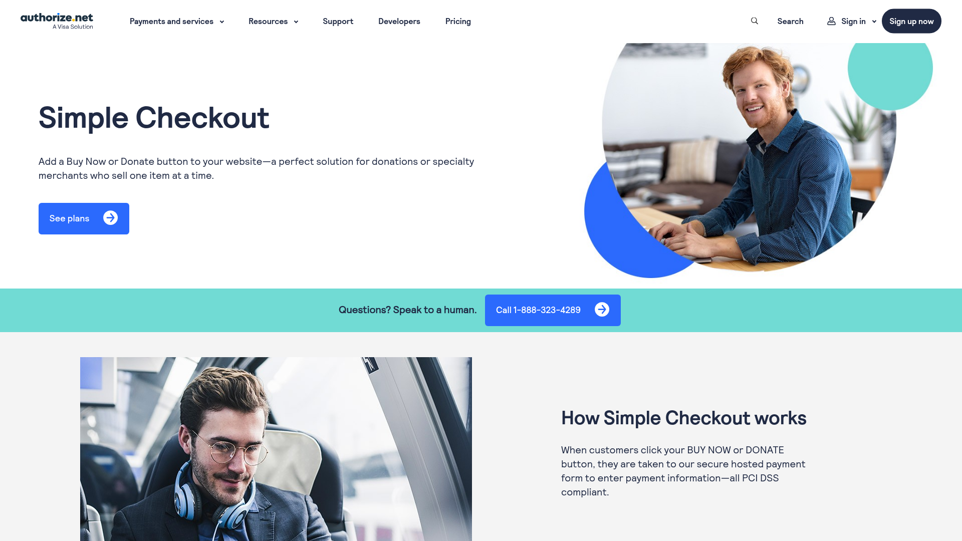 authorize-net checkout screenshot