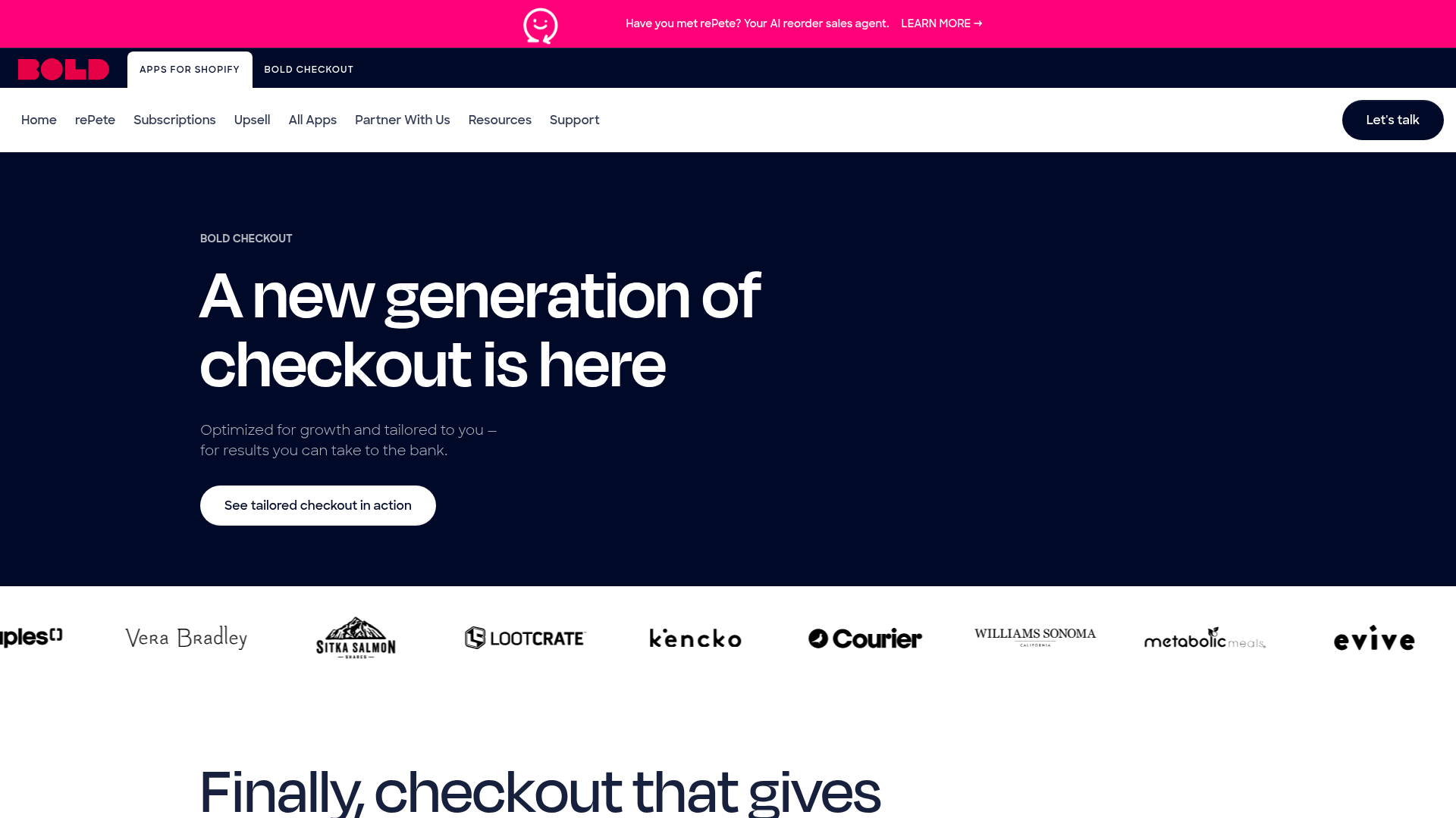 bold-commerce checkout screenshot