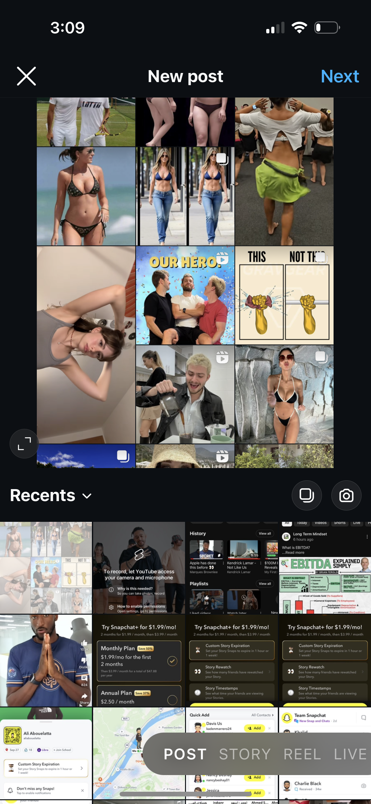 ig dashboard screenshot