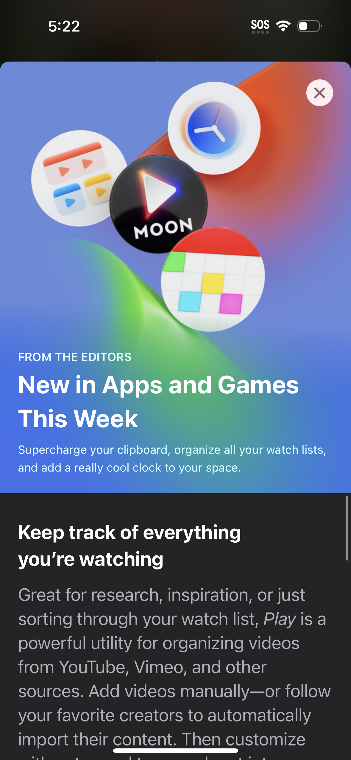 apple-vision-pro dashboard screenshot