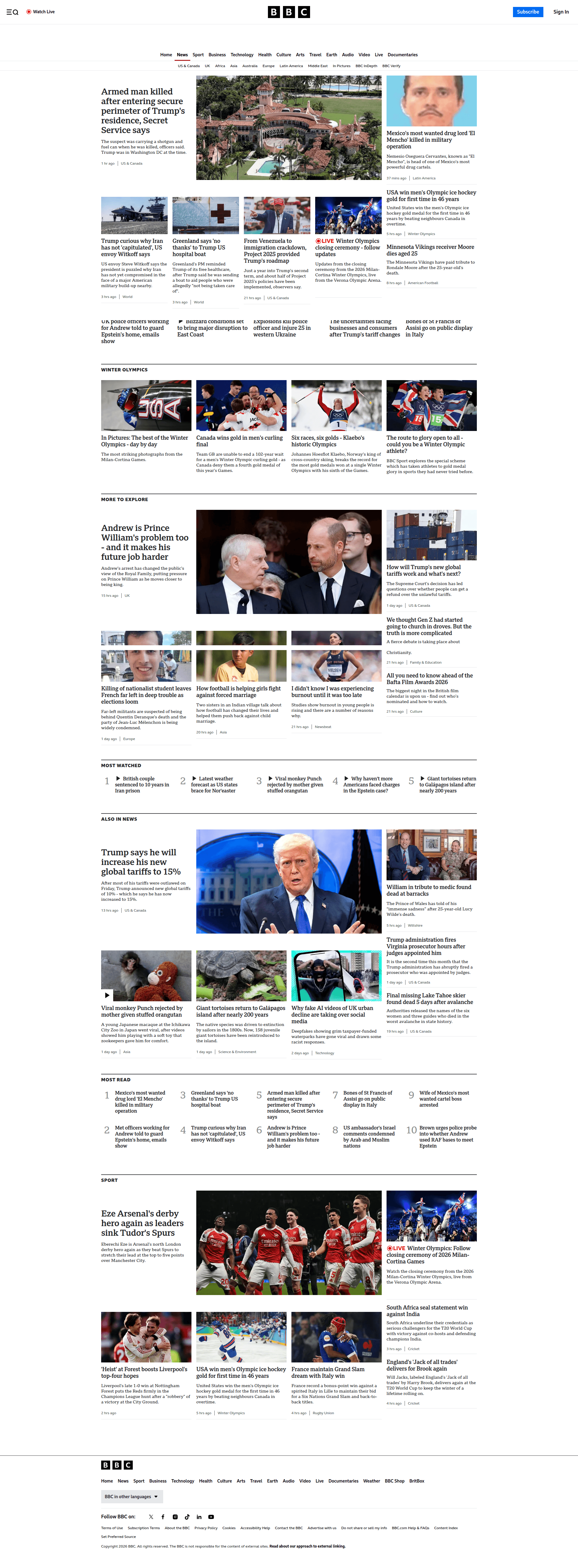bbc dashboard screenshot