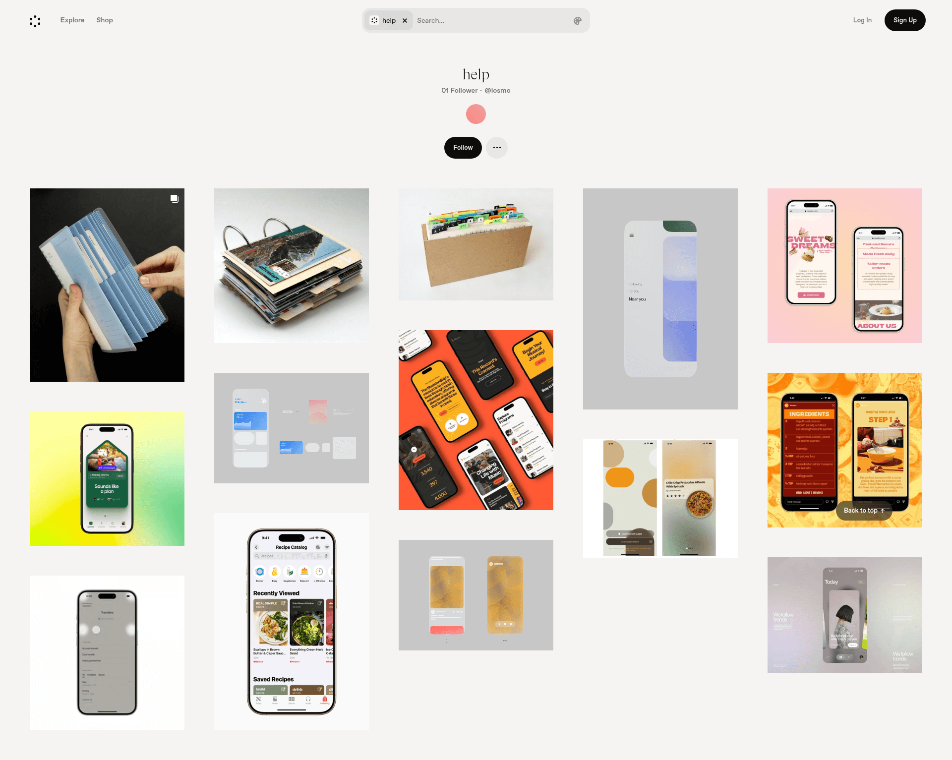 cosmos dashboard screenshot