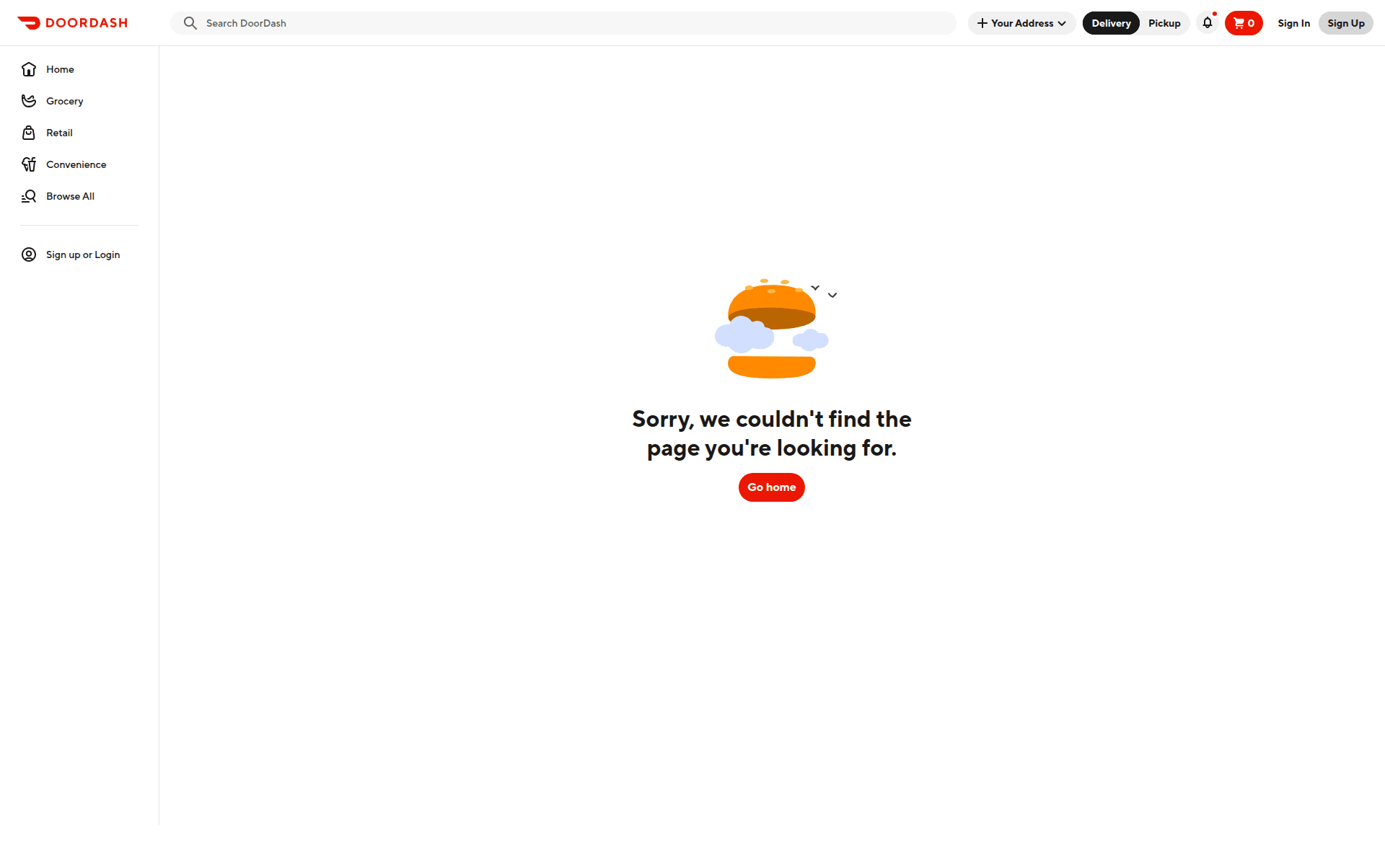 doordash dashboard screenshot
