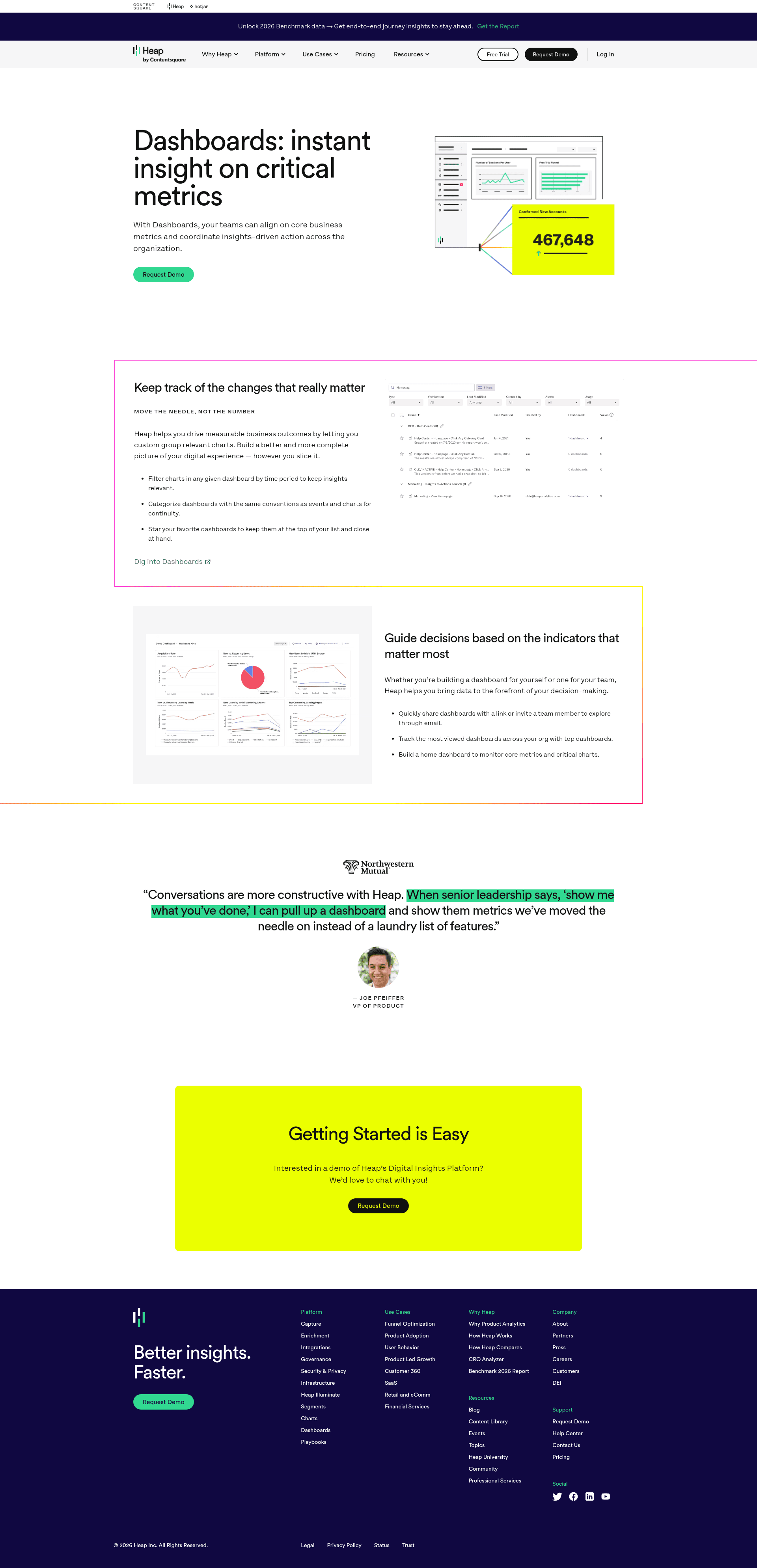 heap dashboard screenshot