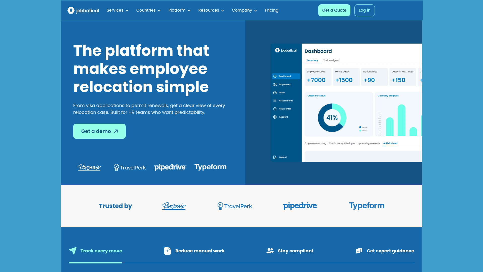 jobbatical dashboard screenshot