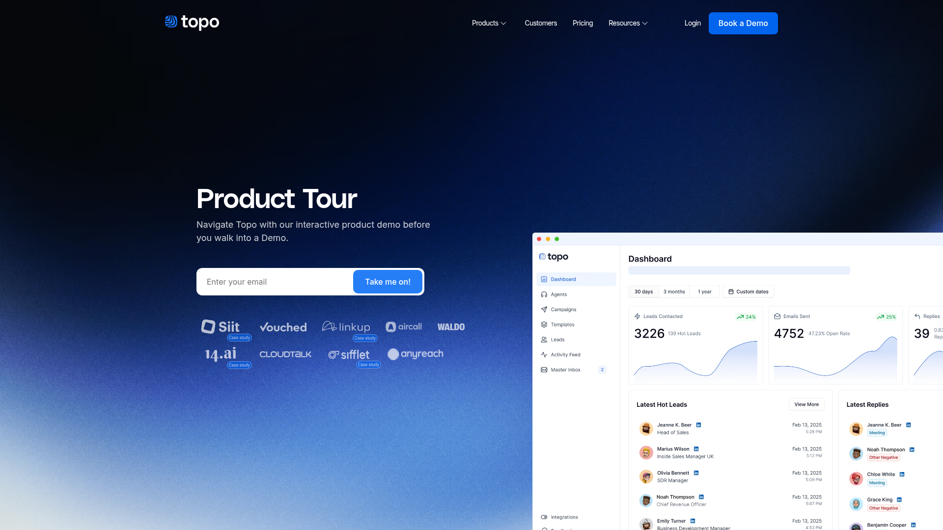 topo dashboard screenshot