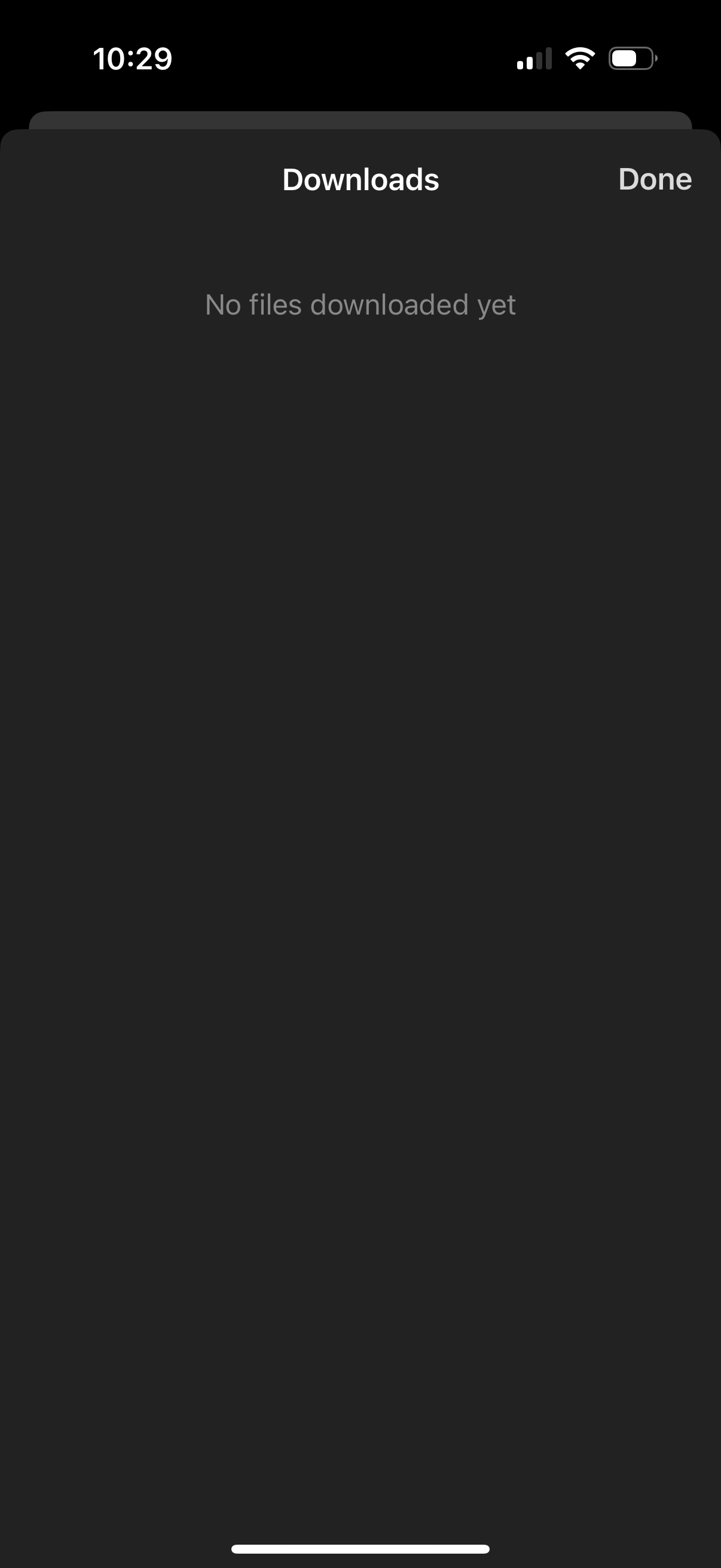 duckduckgo empty-state screenshot