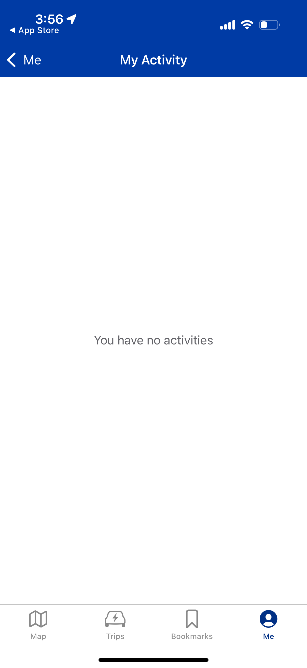 plugshare empty-state screenshot