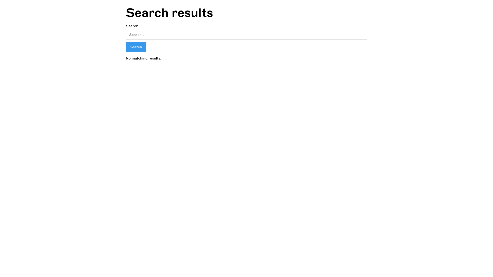 drift-protocol empty-state screenshot