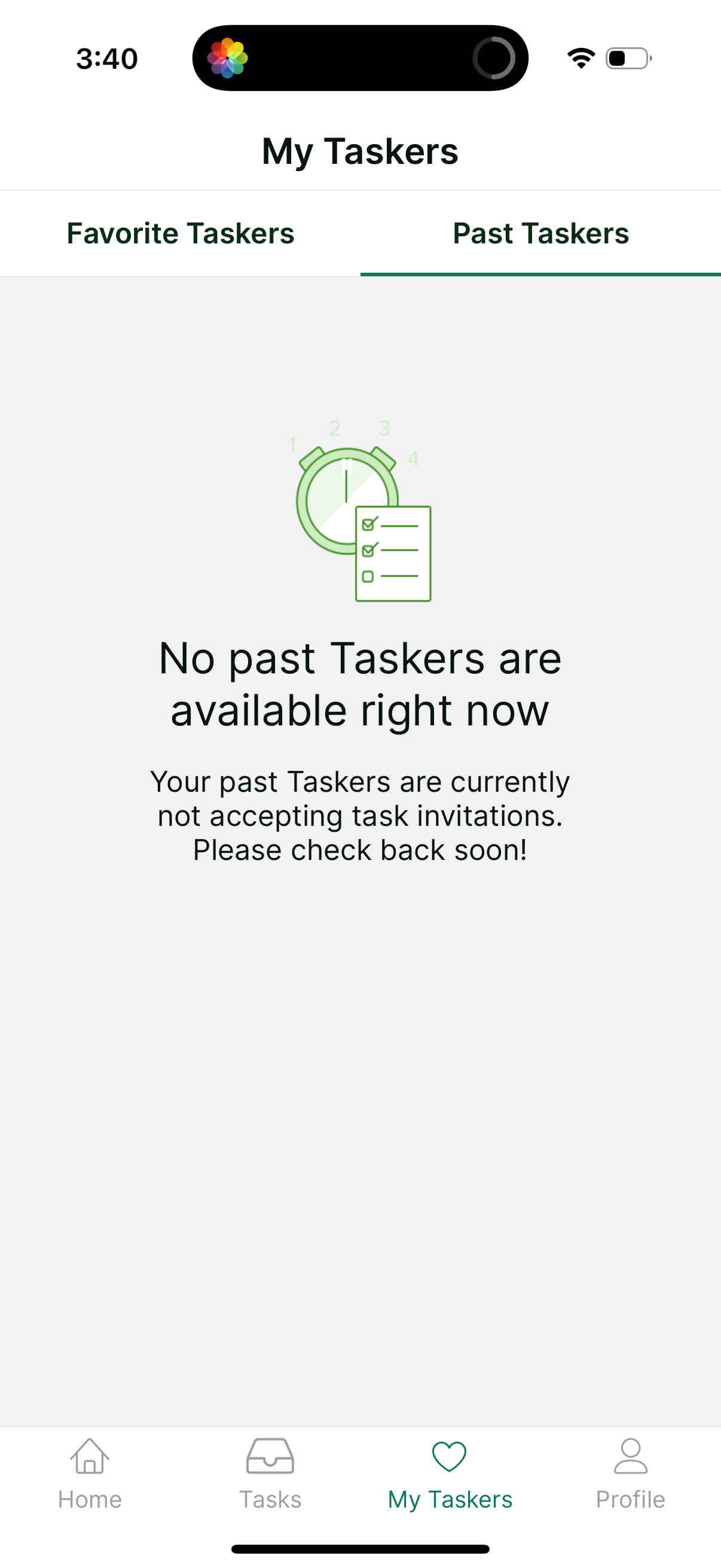 taskrabbit error screenshot