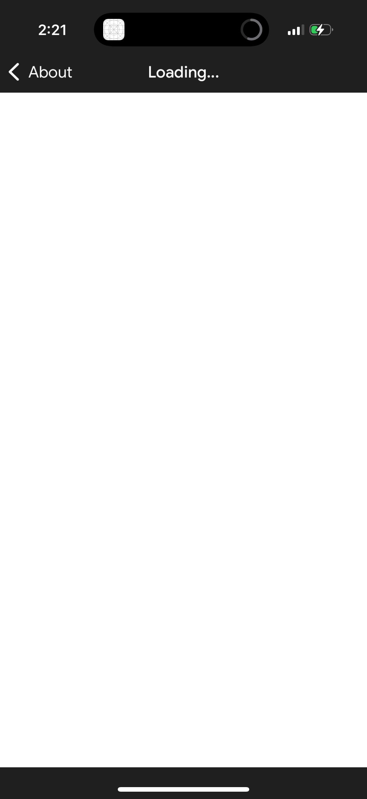 google-auth error screenshot