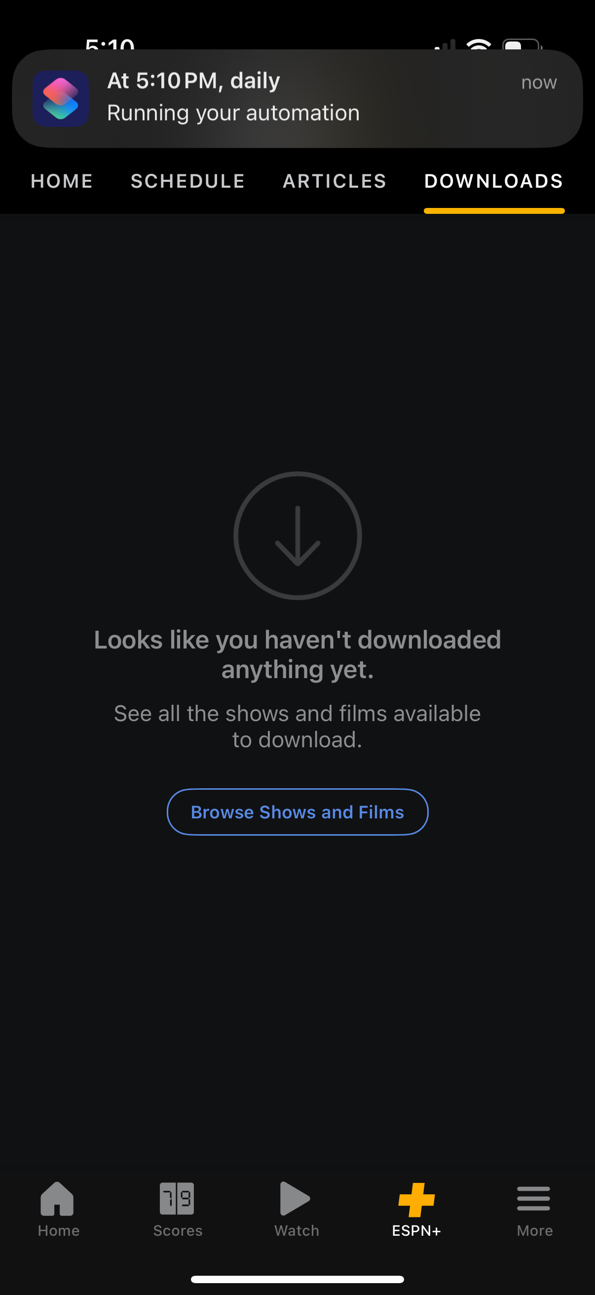 espn error screenshot