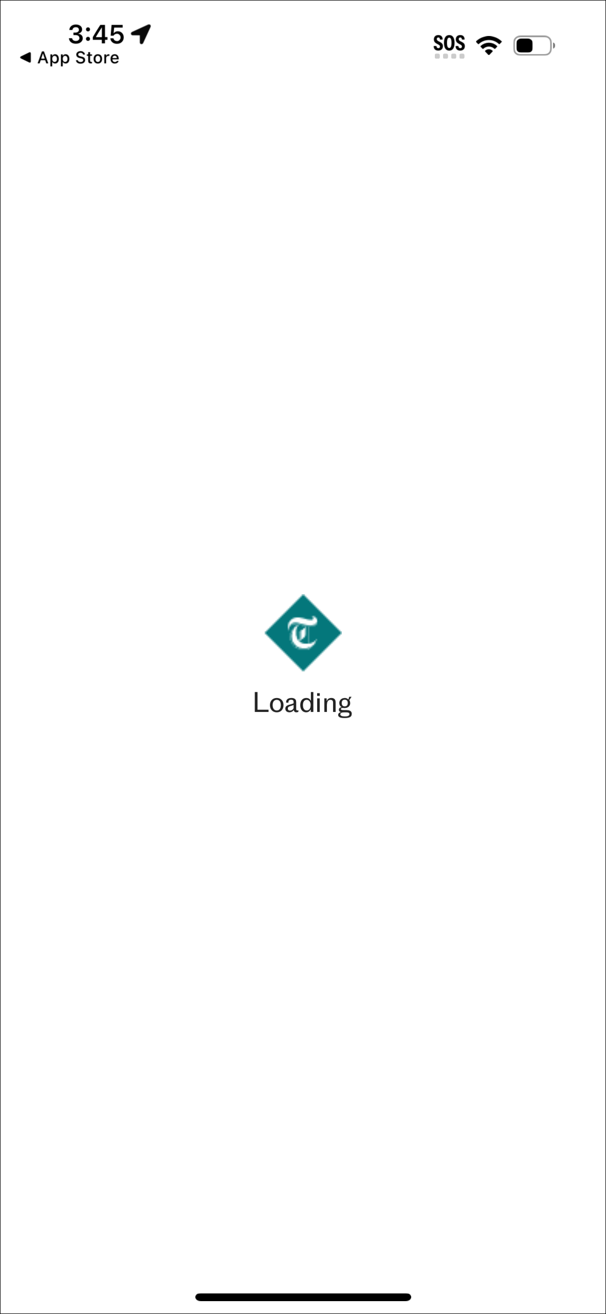 the-telegraph error screenshot