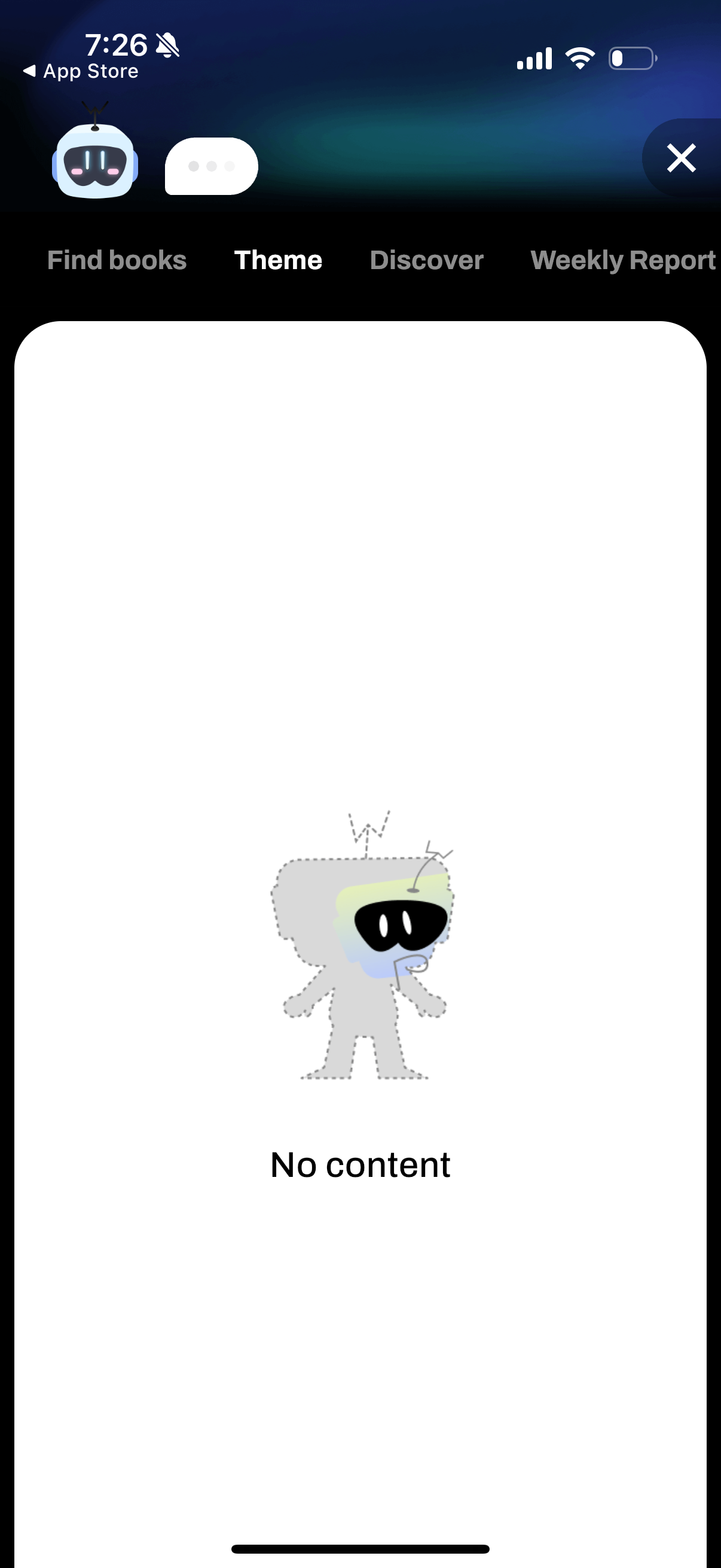 webnovel error screenshot