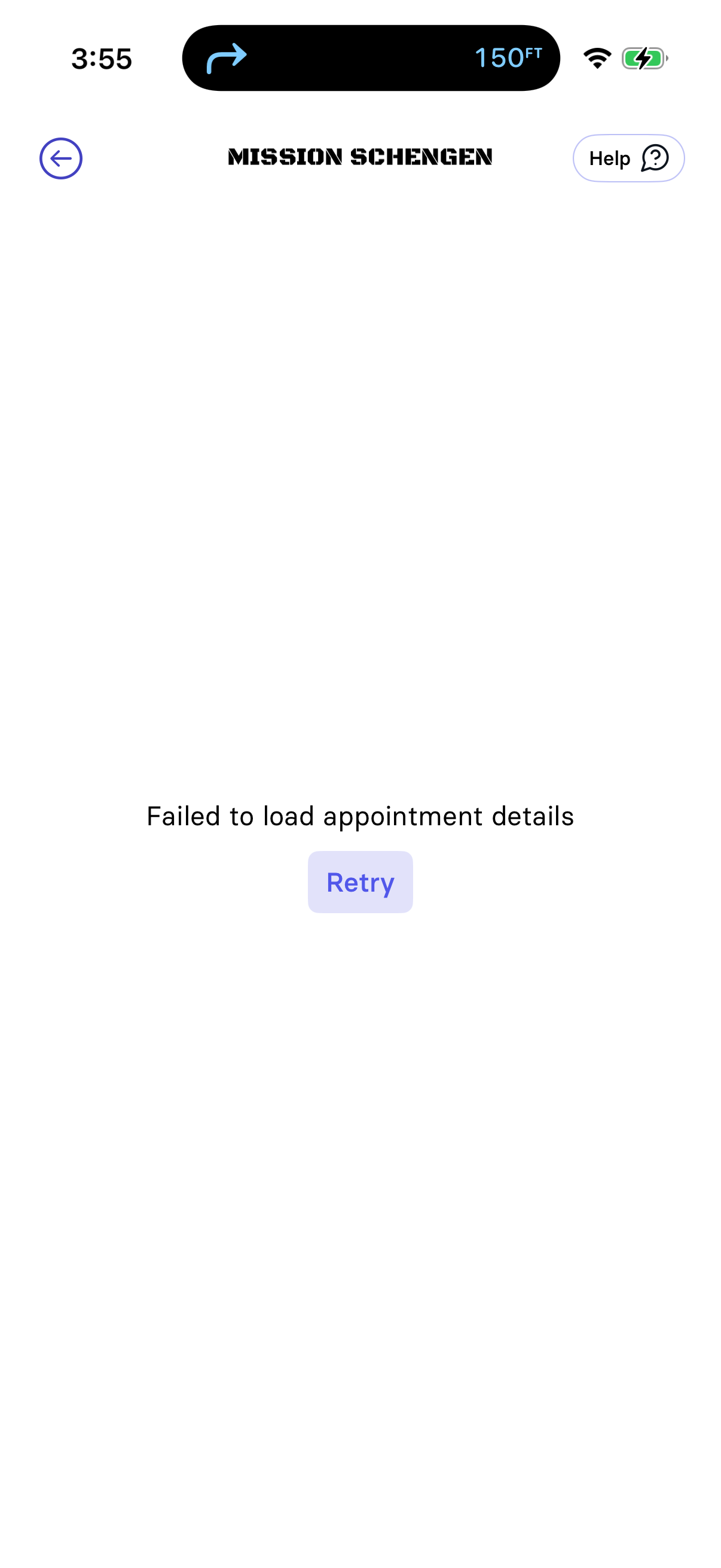 atlys error screenshot
