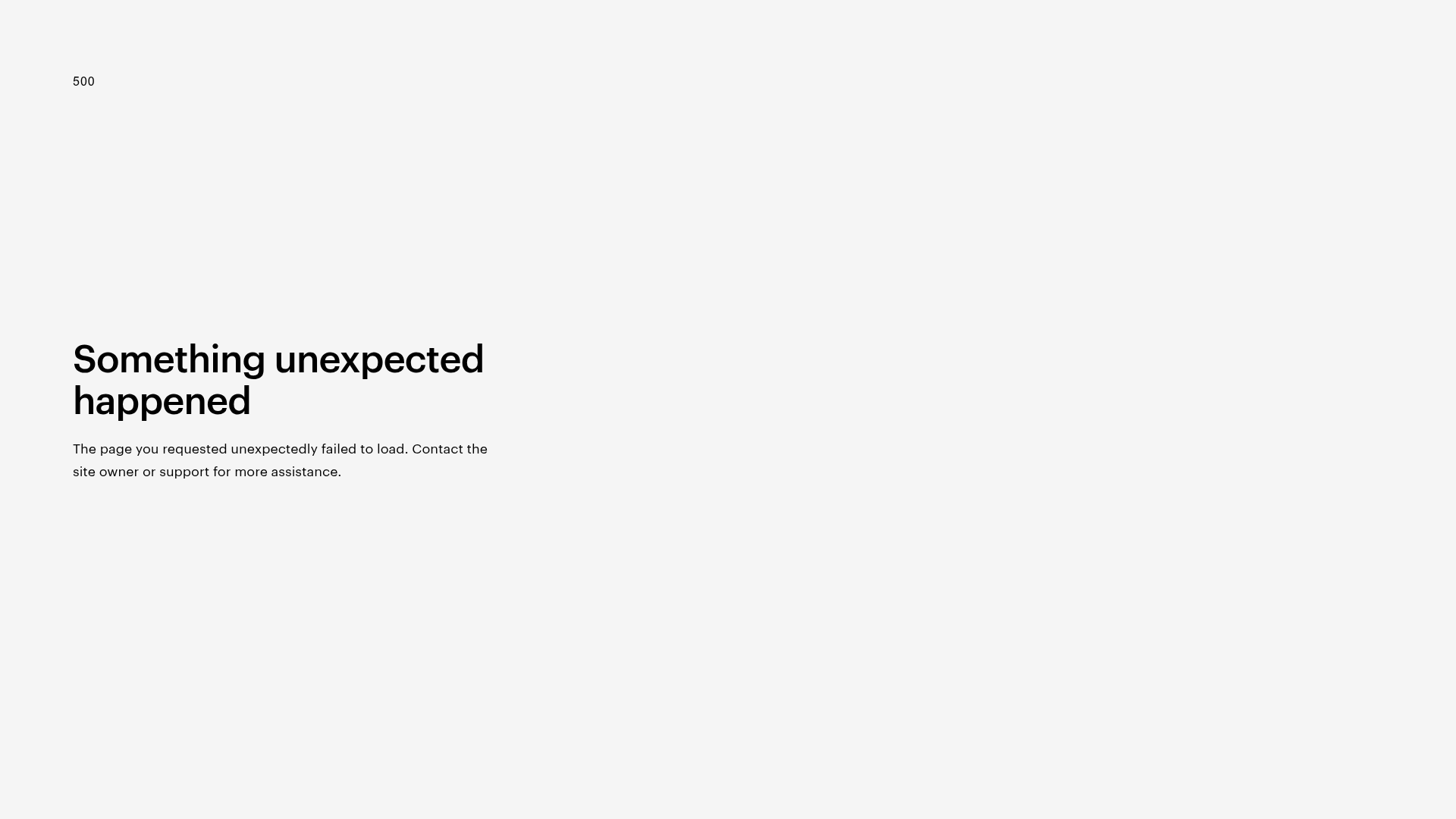 hona error screenshot