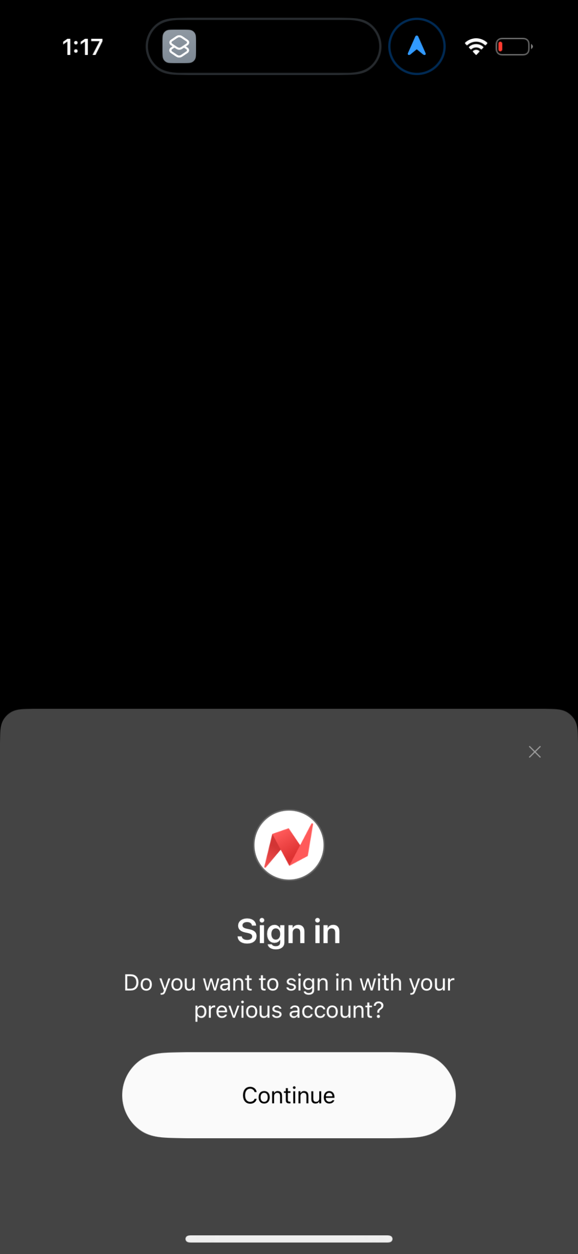 newsbreak login screenshot