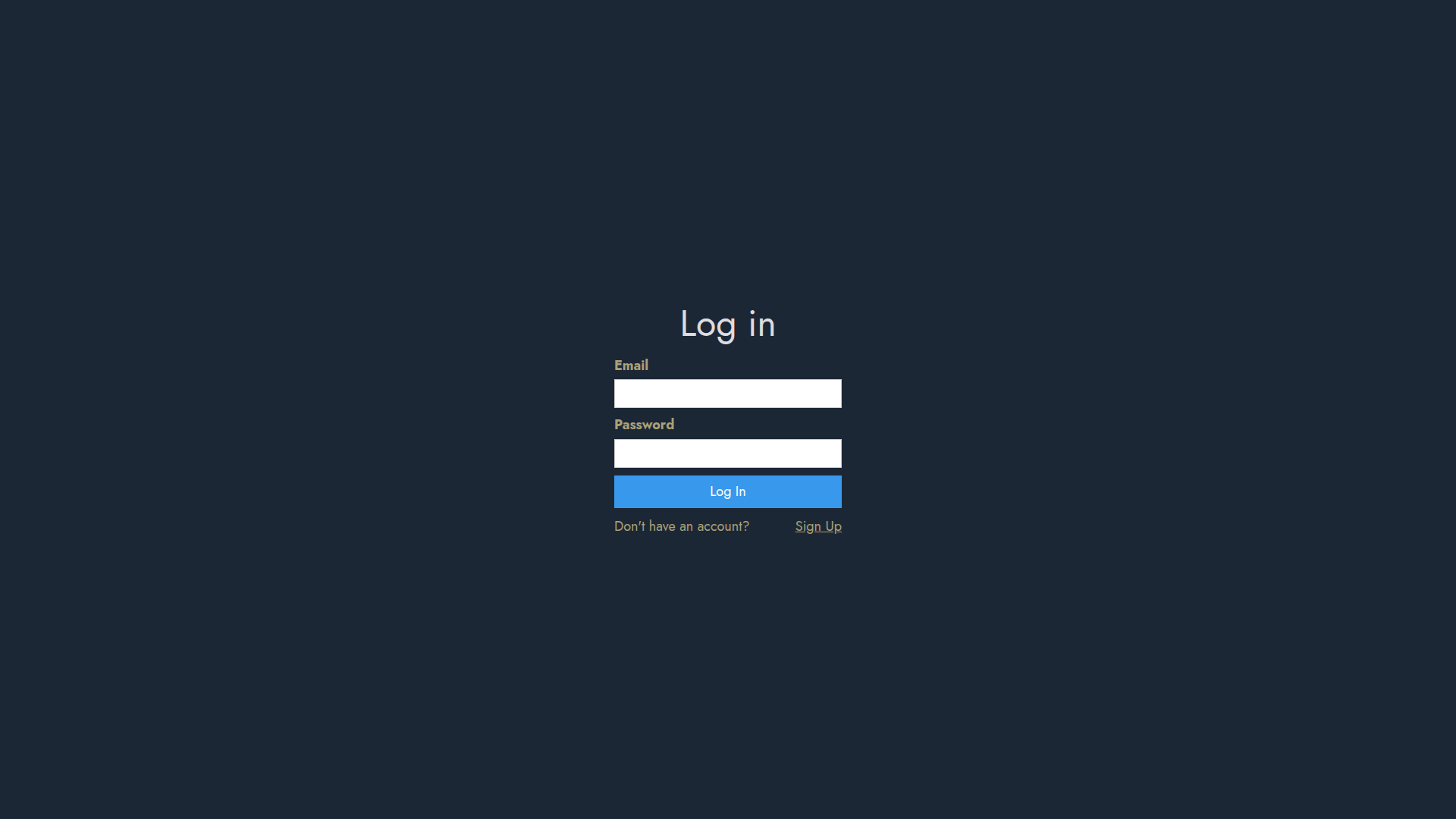 login pattern example from DTO-MTT