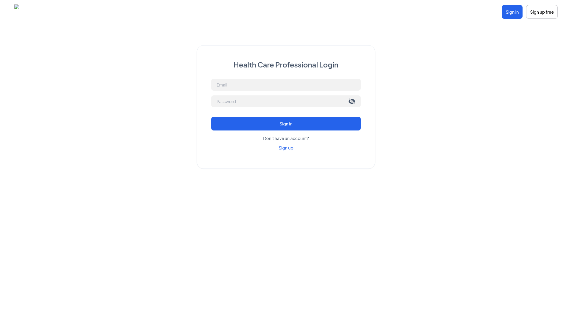 rejoy-health login screenshot
