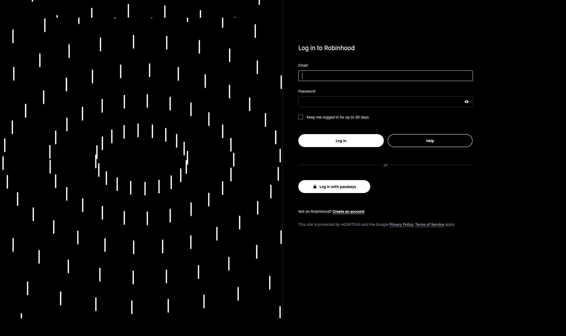 robinhood-wallet login screenshot