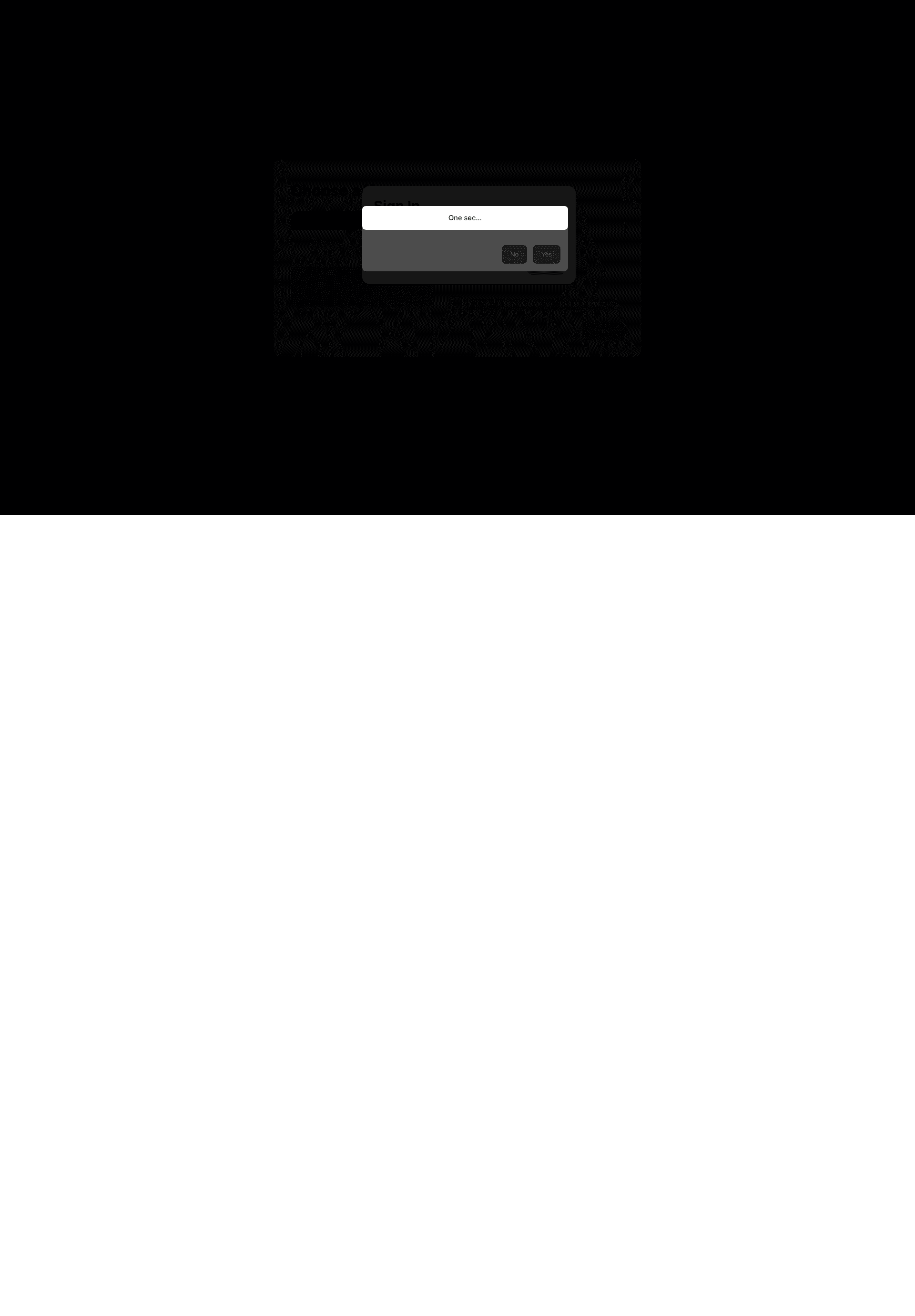 rooms-roze login screenshot