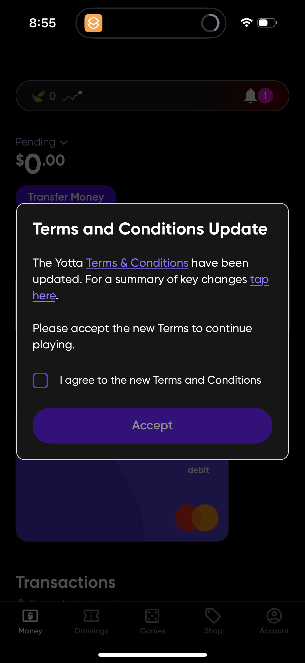 yotta modal screenshot
