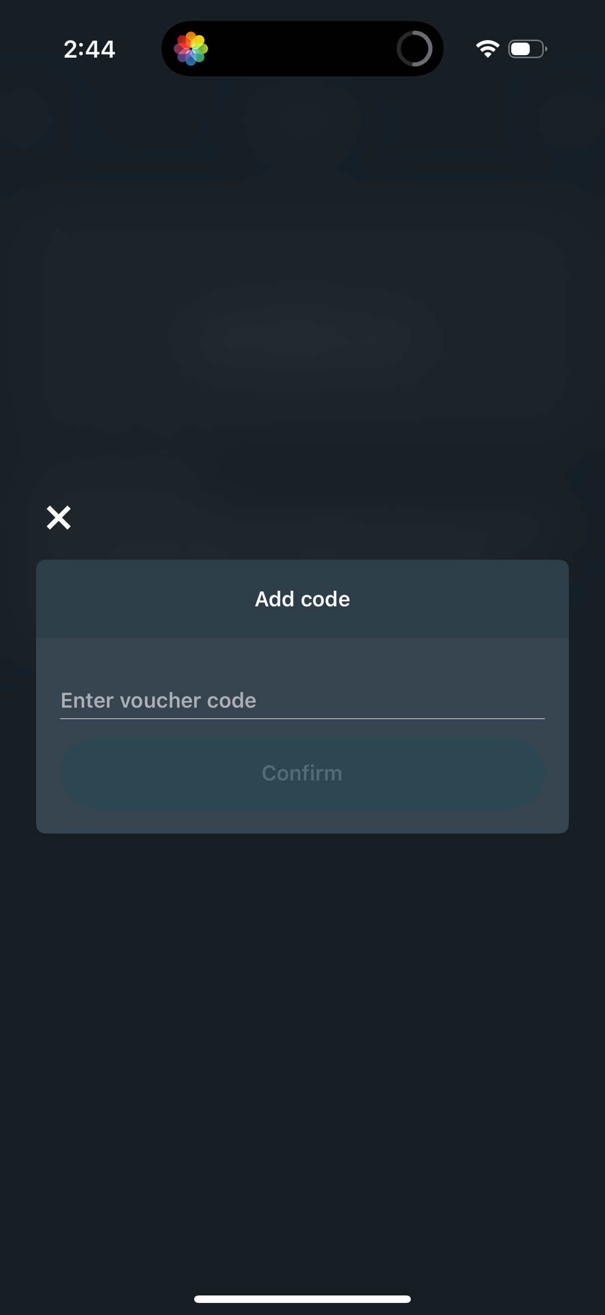 fever modal screenshot