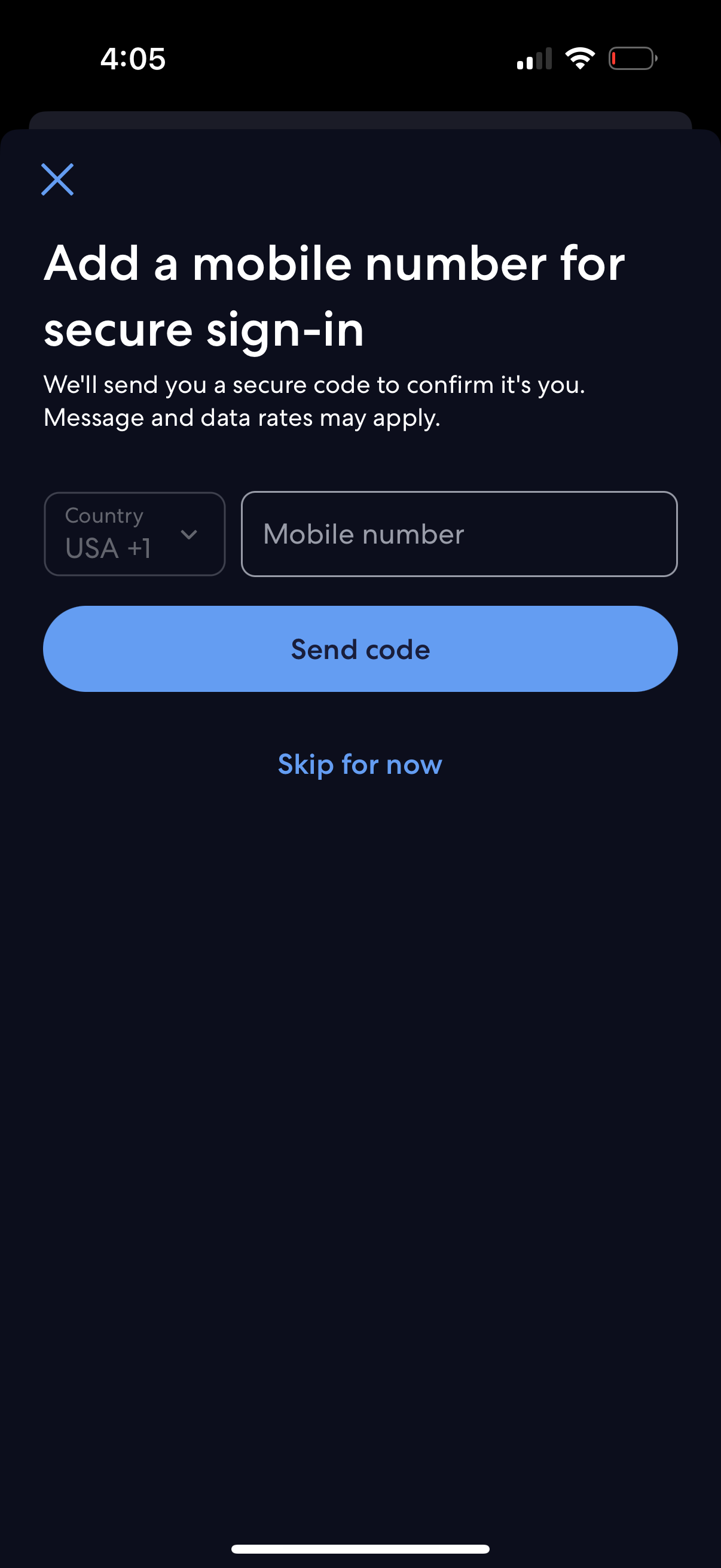 expedia modal screenshot