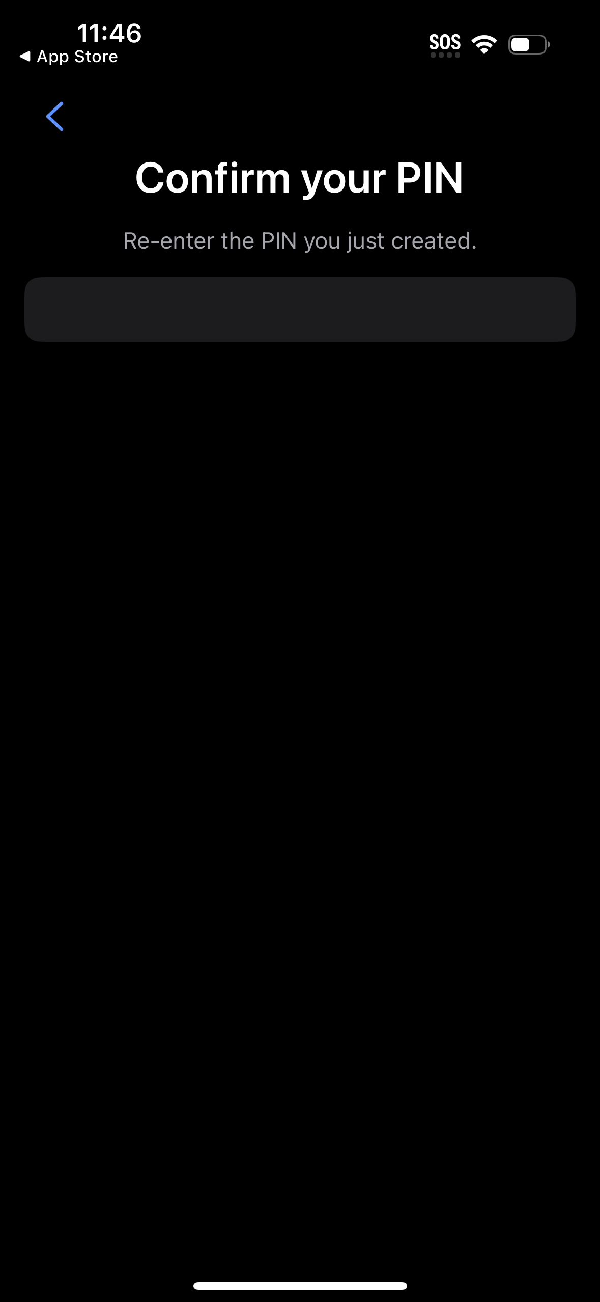 signal modal screenshot