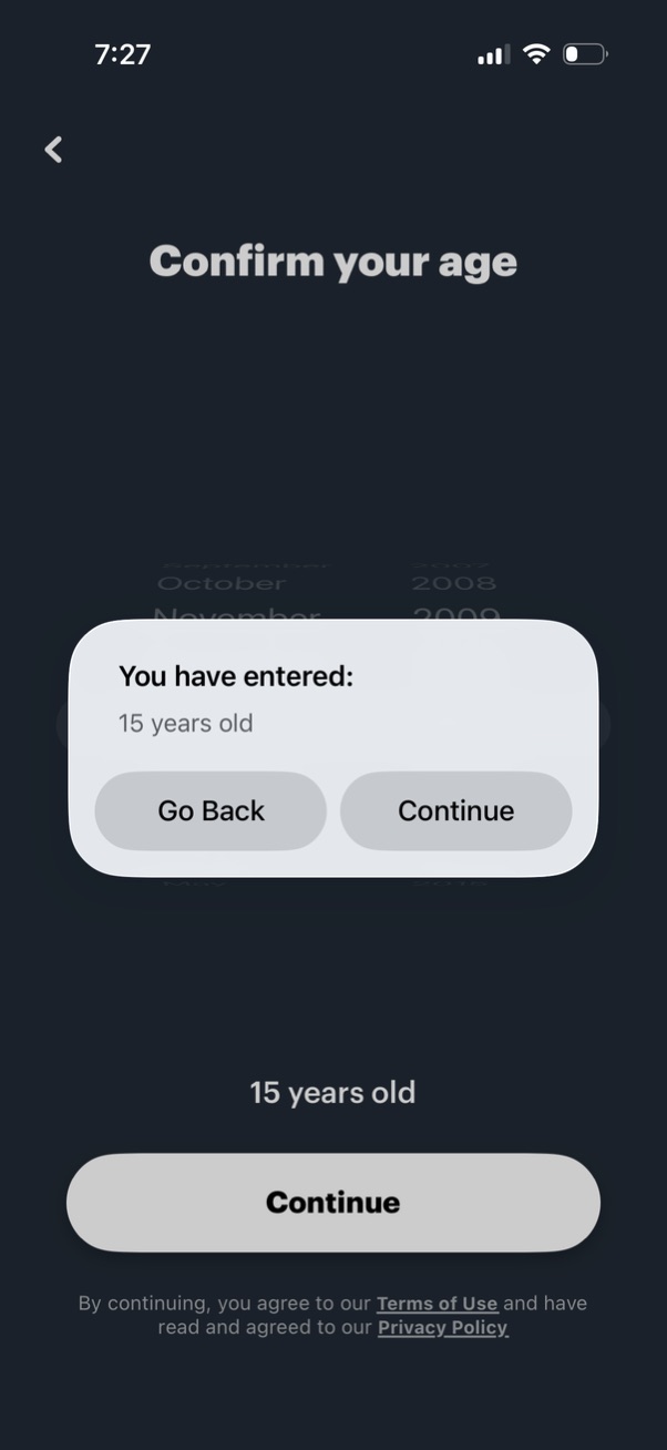 ngl modal screenshot