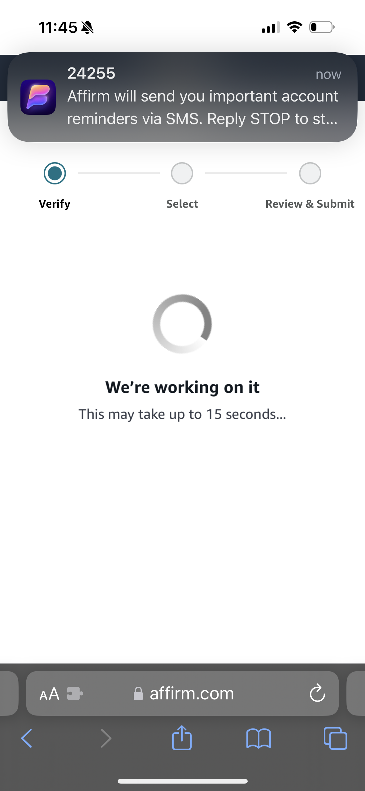 amazon modal screenshot