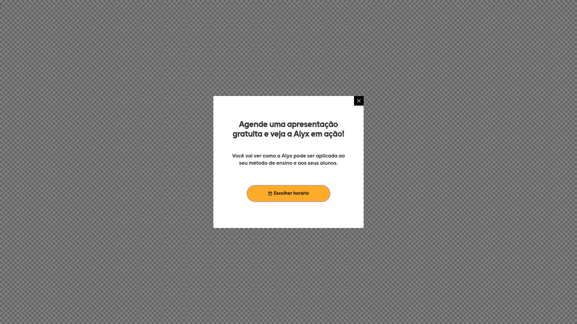 alyx modal screenshot
