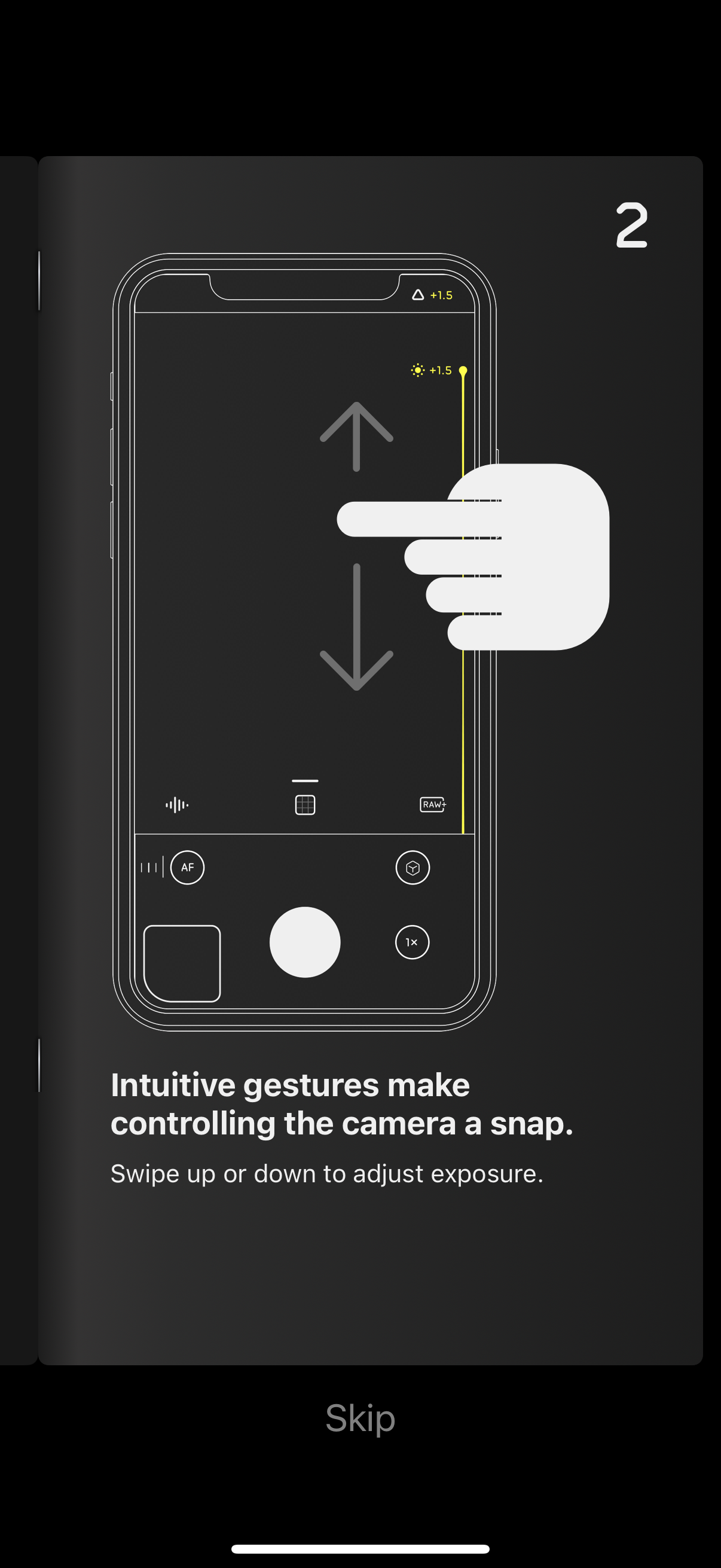halide navigation screenshot