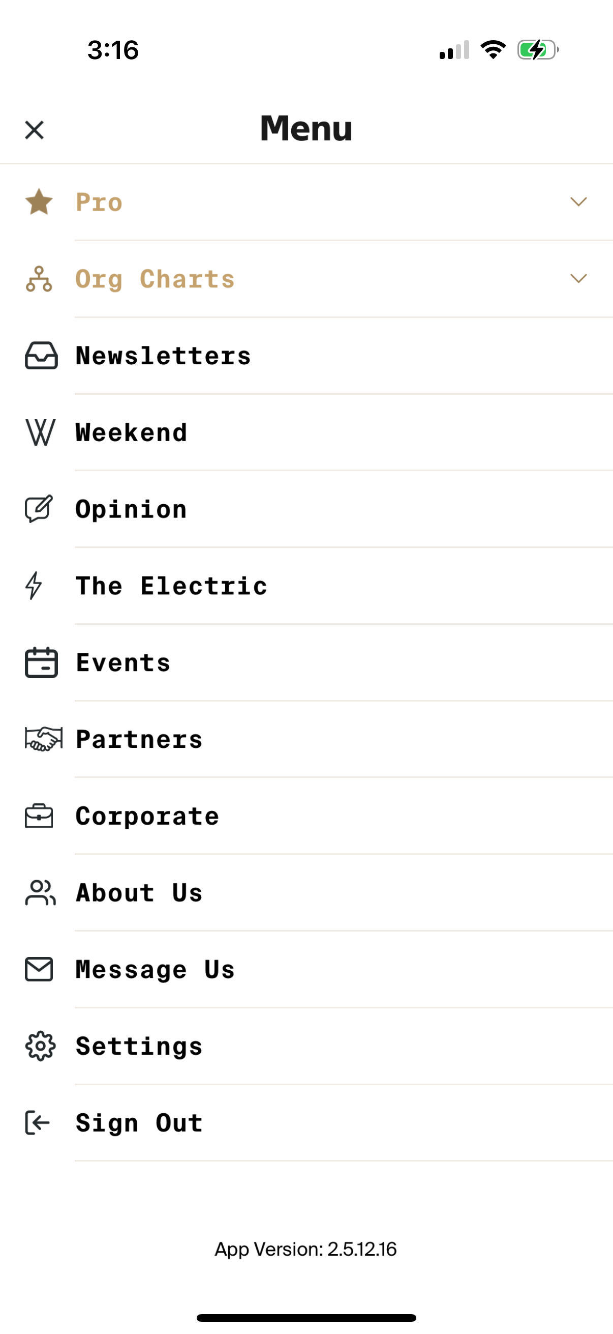 the-information navigation screenshot
