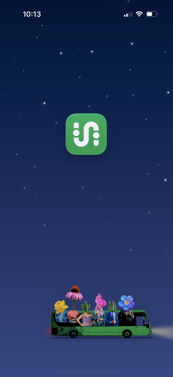 transit navigation screenshot