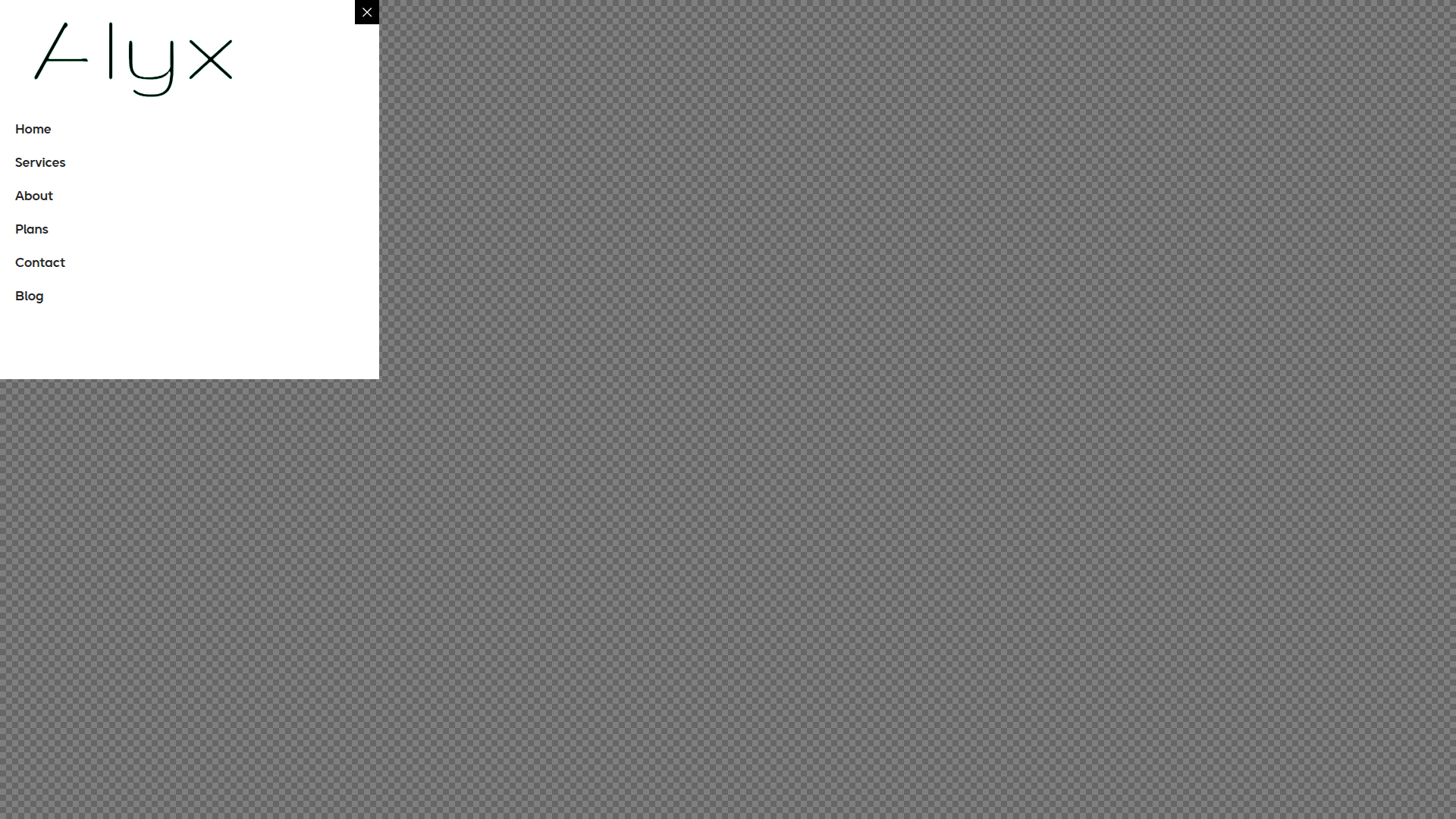 alyx navigation screenshot