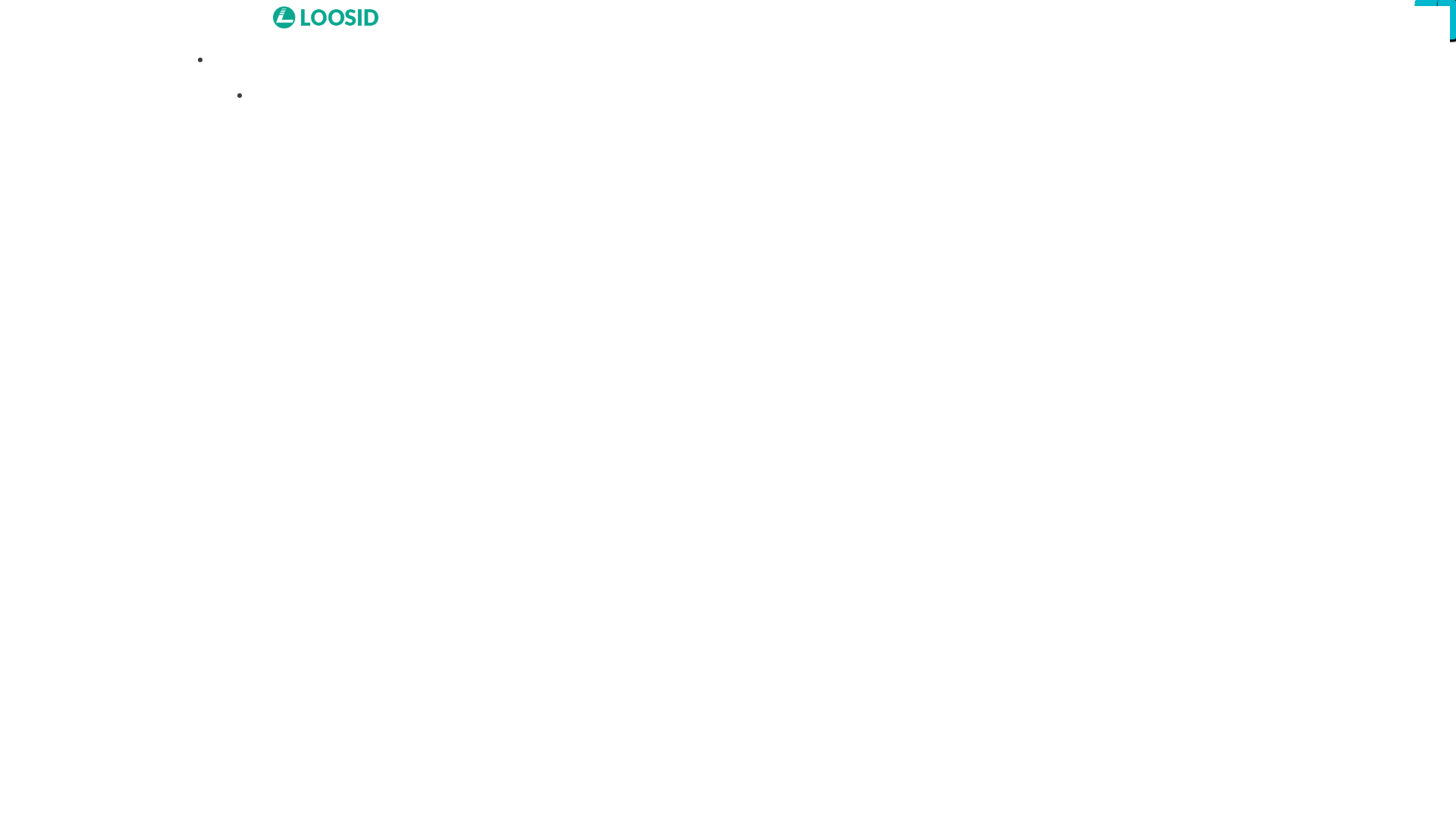 loosid navigation screenshot