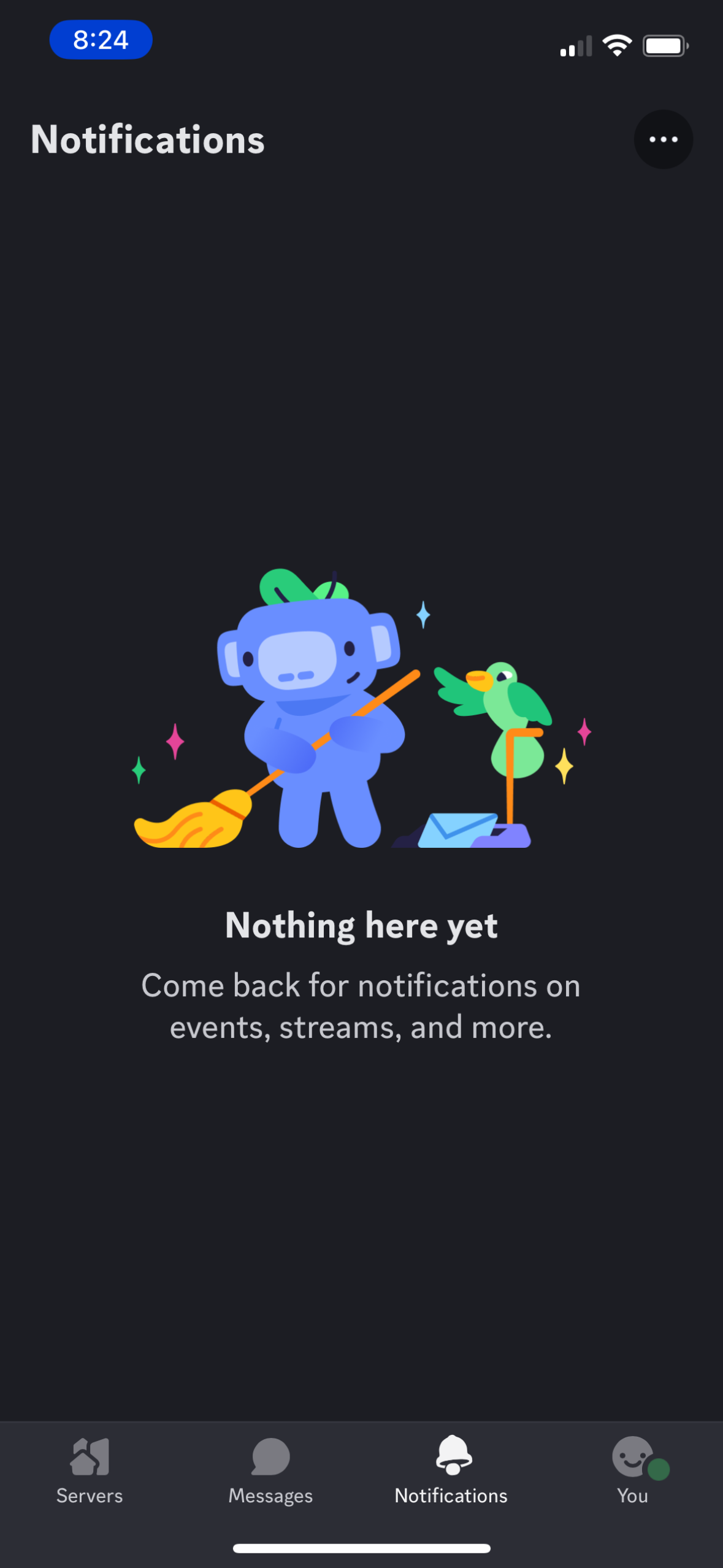 discord notifications screenshot