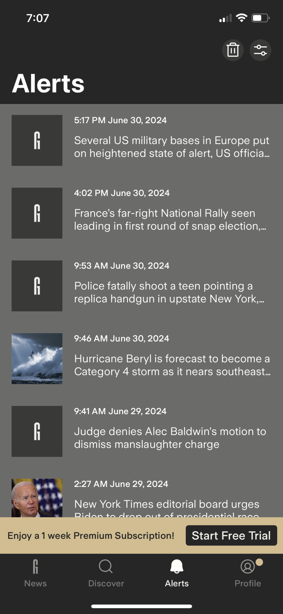 groundnews notifications screenshot