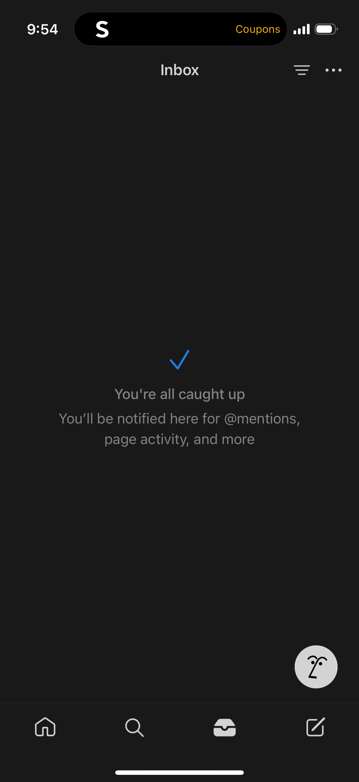notion notifications screenshot