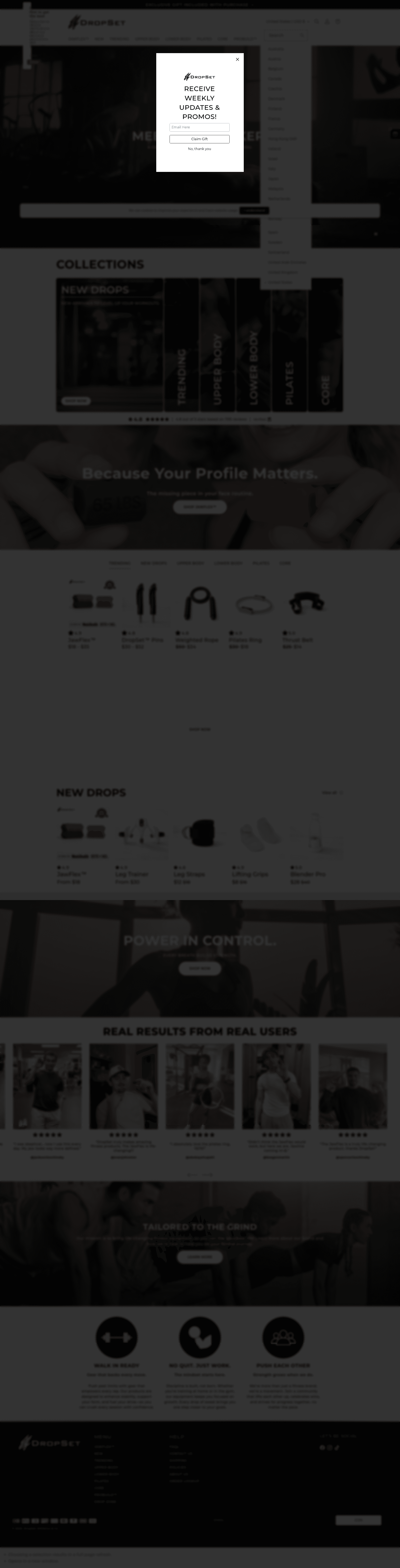 dropset notifications screenshot