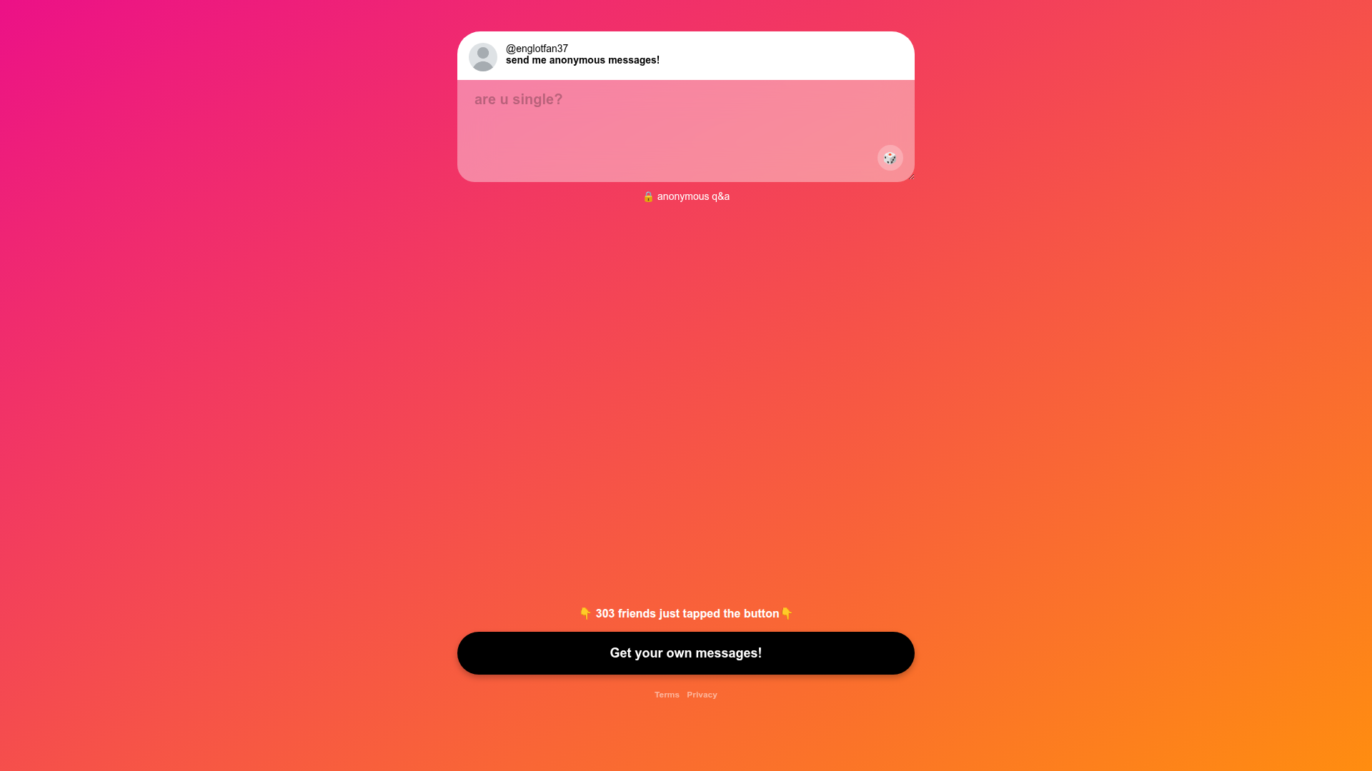 ngl notifications screenshot