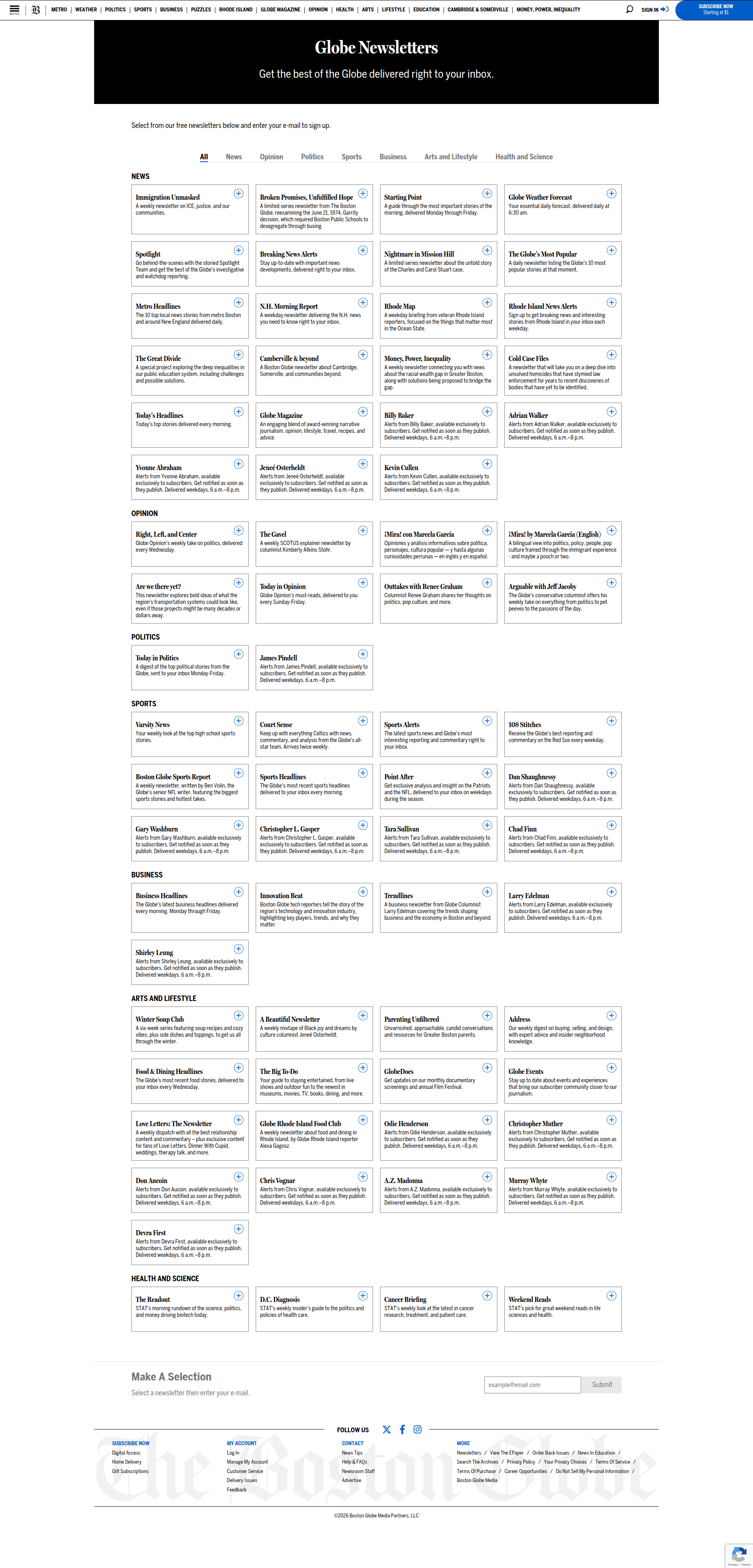 the-boston-globe notifications screenshot