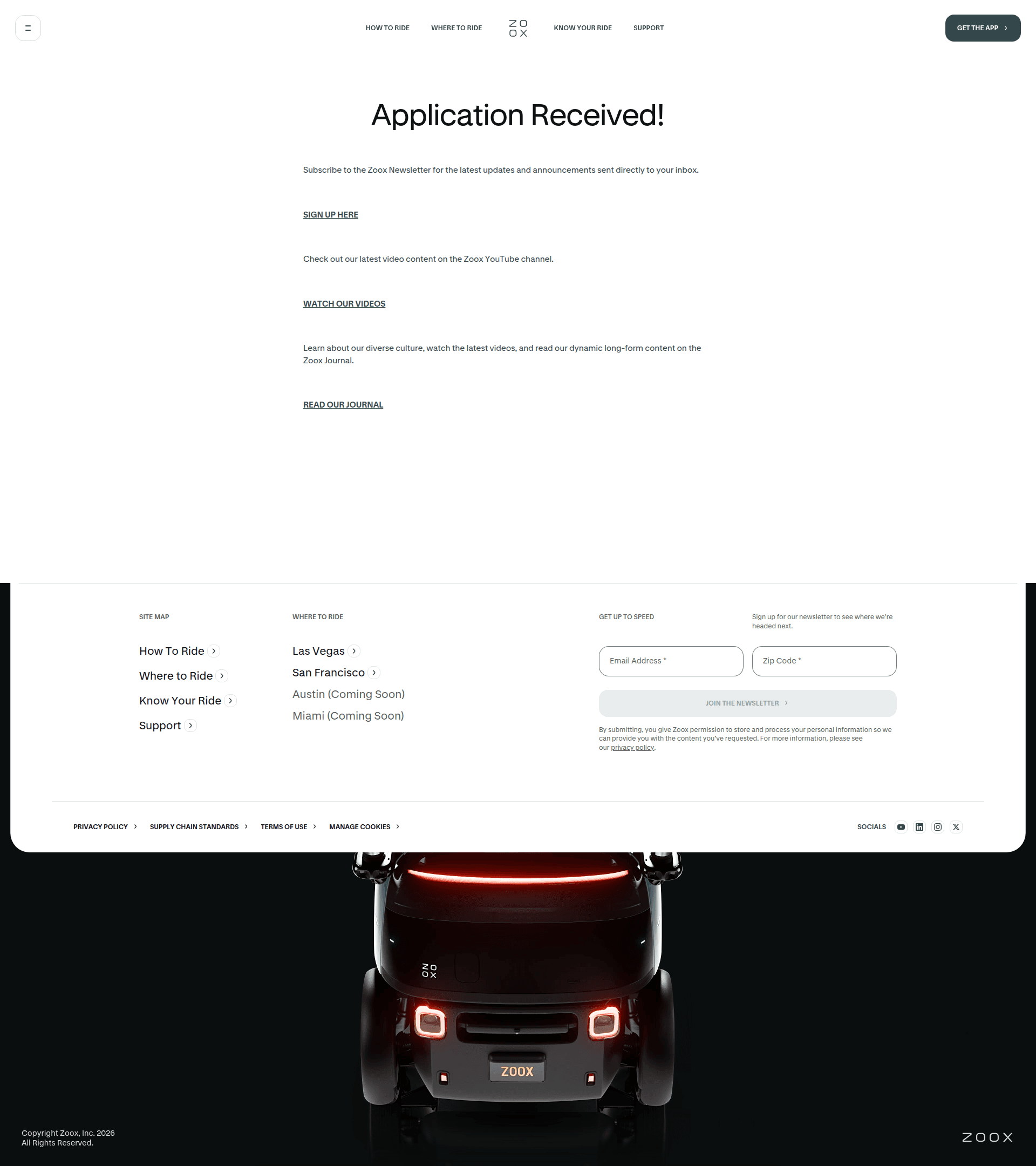 zoox notifications screenshot