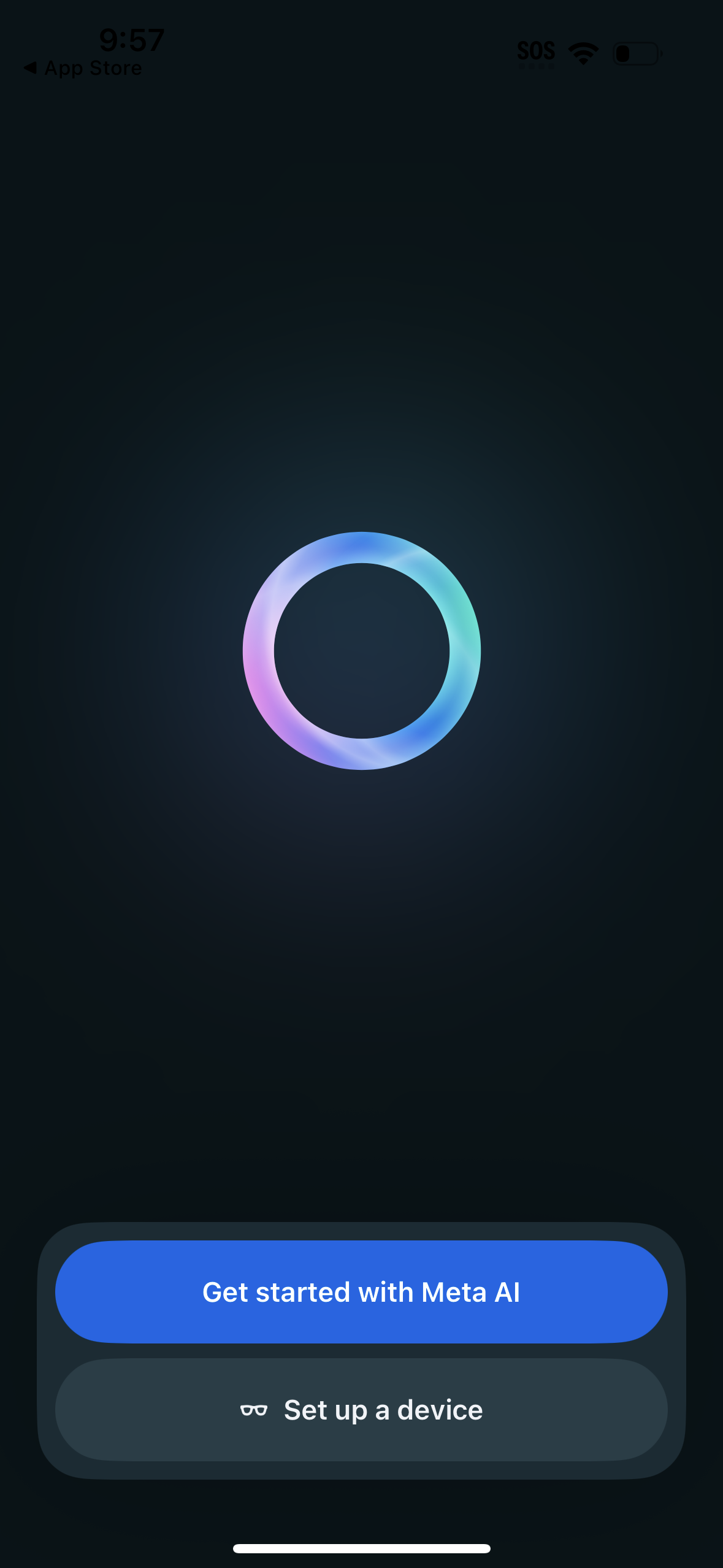 meta-ai onboarding screenshot