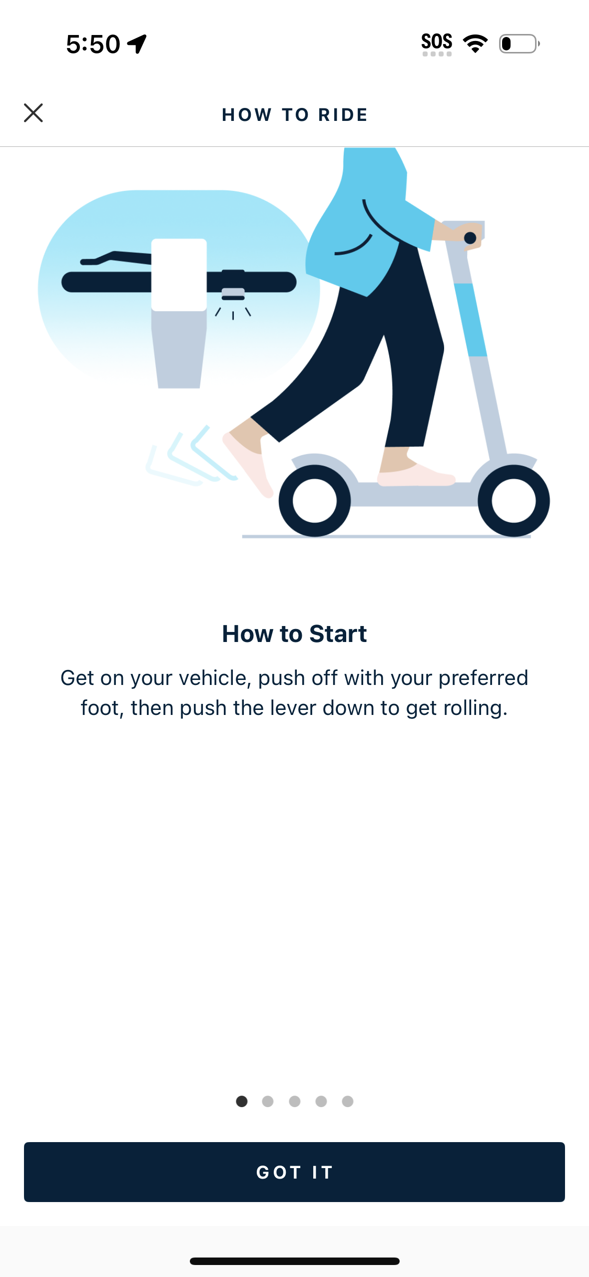 bird onboarding screenshot