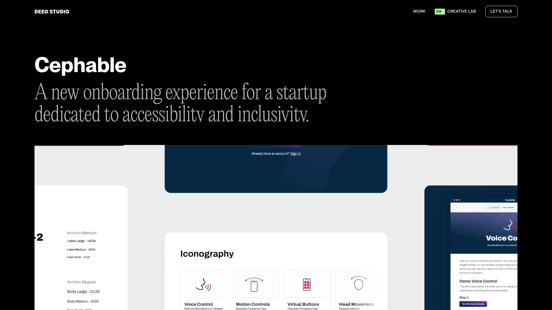 deeo-studio onboarding screenshot