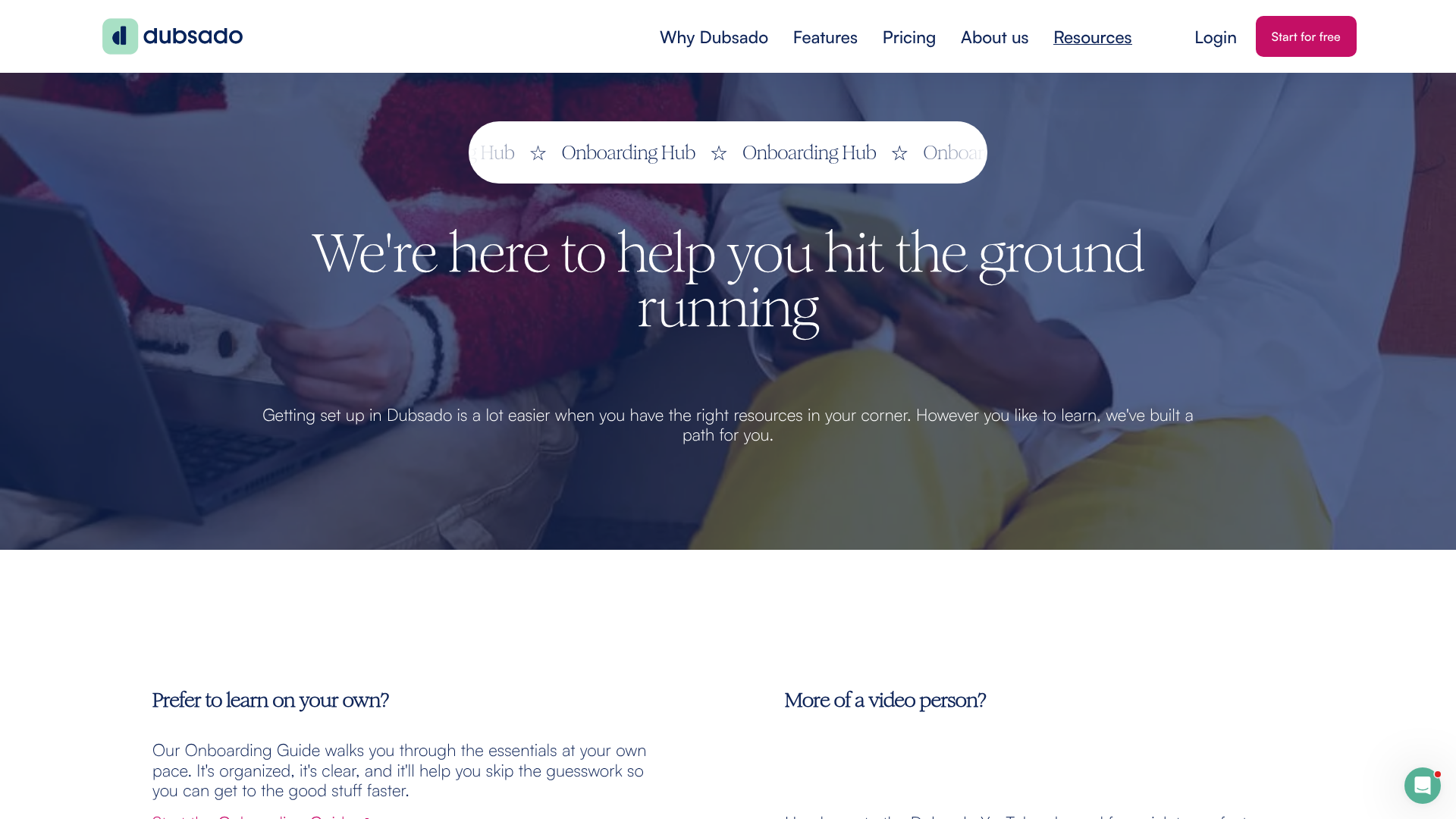 dubsado onboarding screenshot