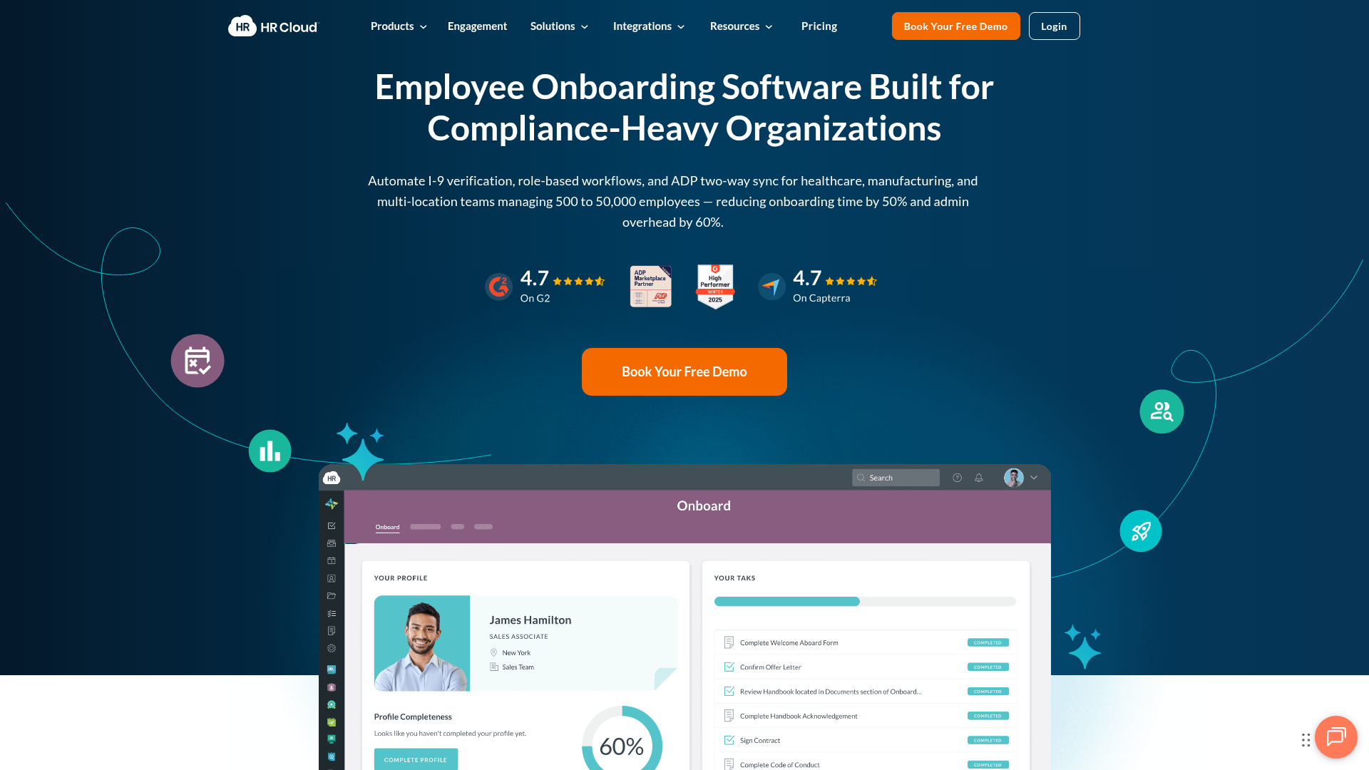 hr-cloud onboarding screenshot