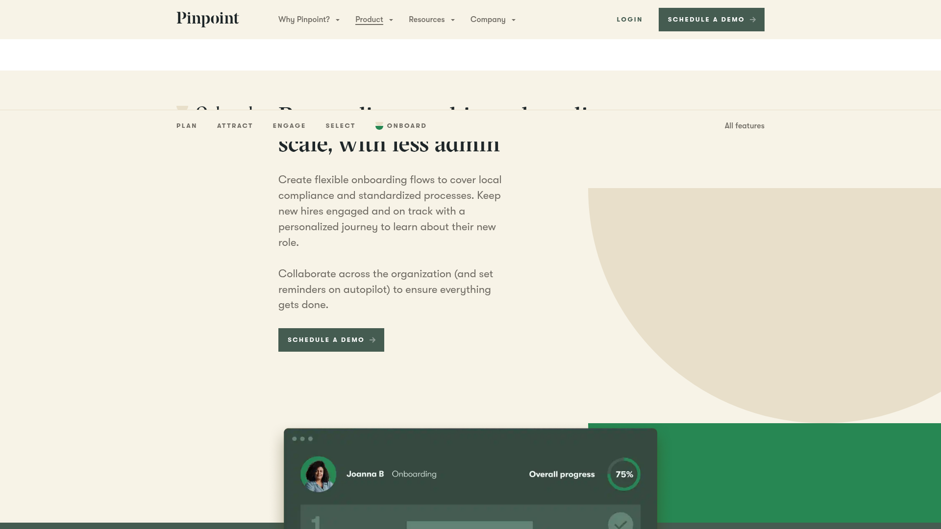pinpoint onboarding screenshot